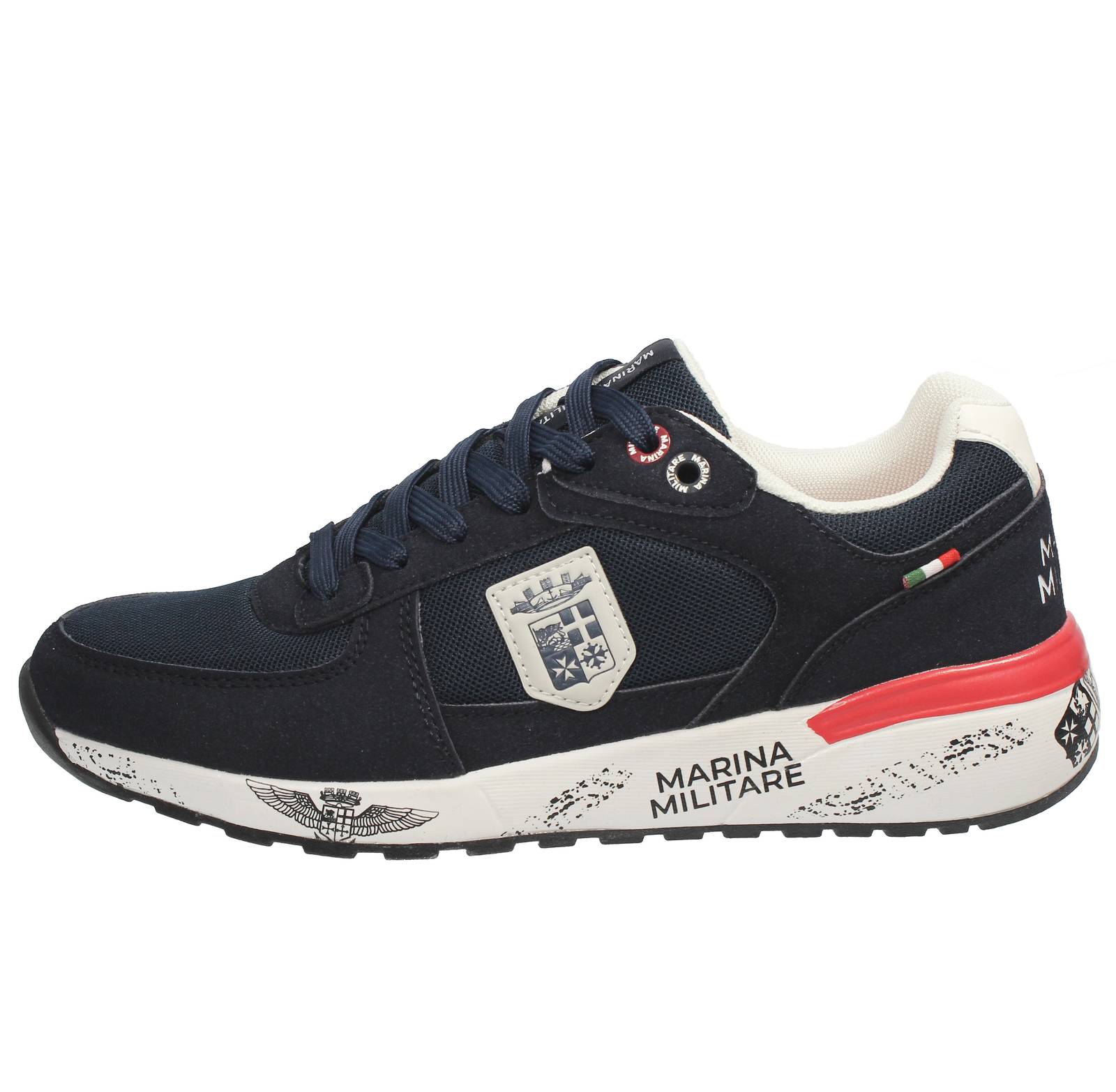 MARINA MILITARE Sneakers basse con Memory Foam Uomo blu Foto 3