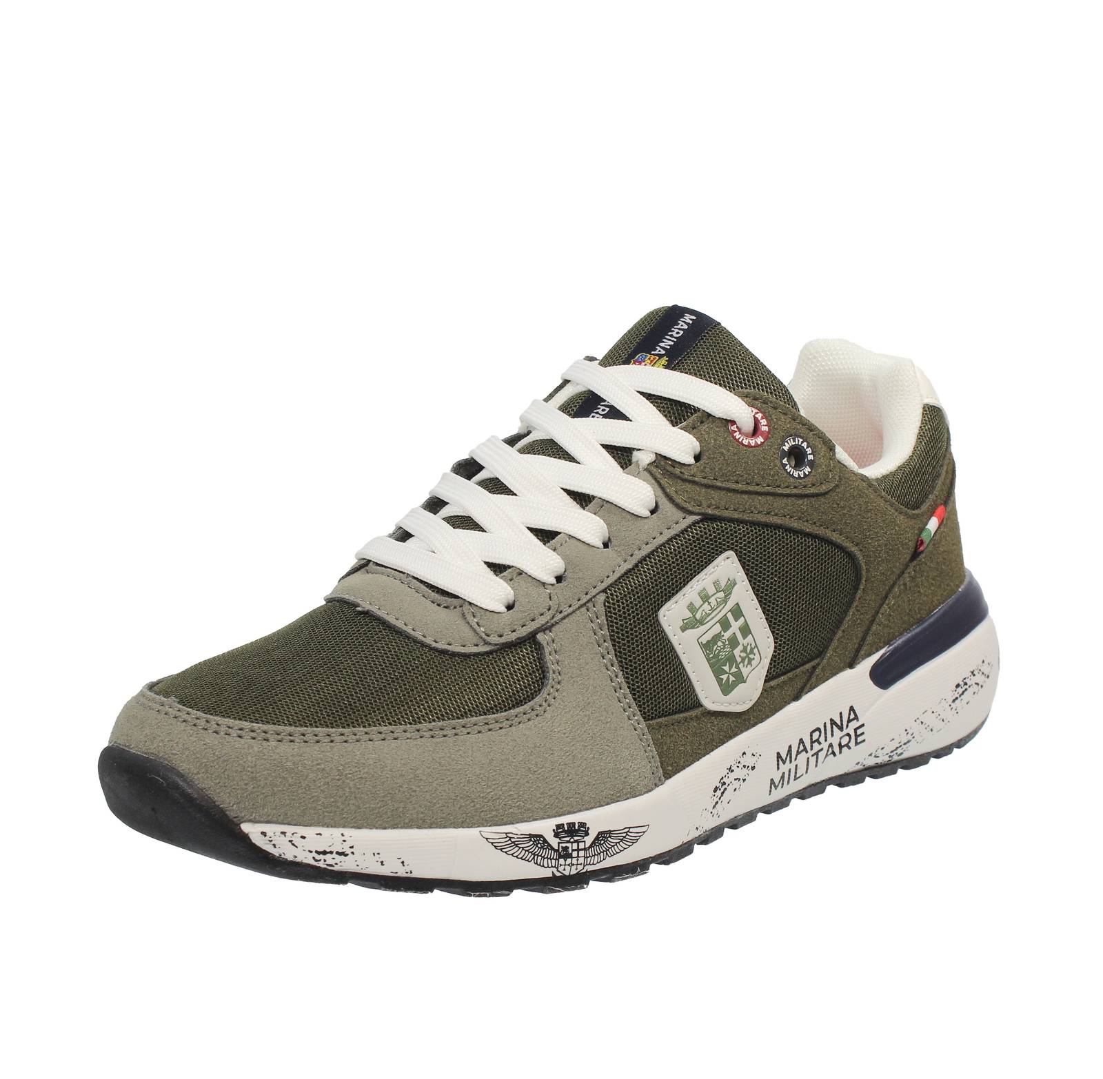MARINA MILITARE Sneakers basse con Memory Foam Uomo verde