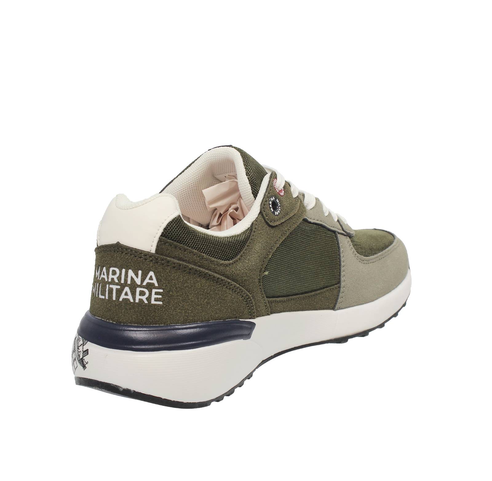 MARINA MILITARE Sneakers basse con Memory Foam Uomo verde Foto 4