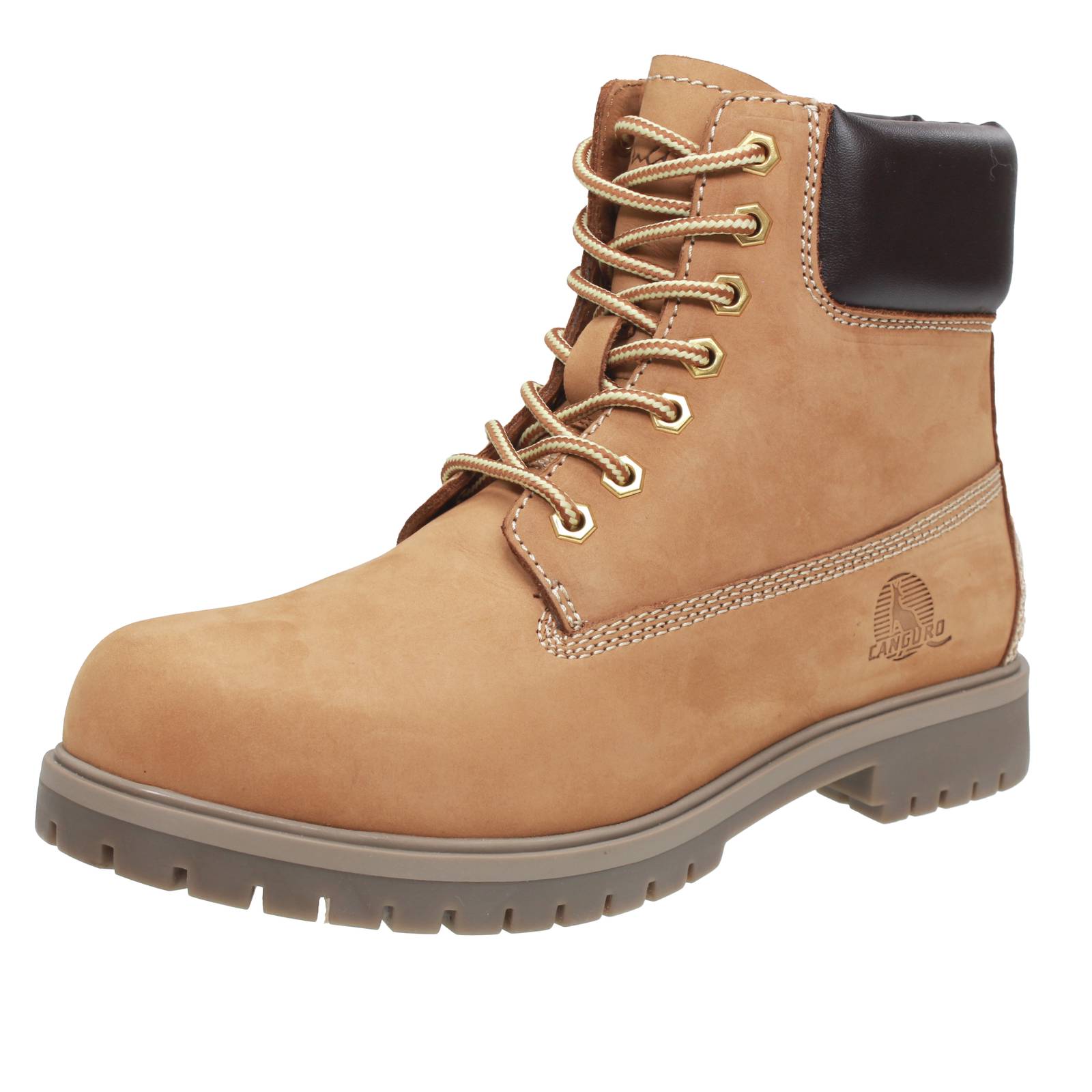 Känguru Boot 6 Inch - gelbe Lederstiefel - Damenschuhe Stiefel