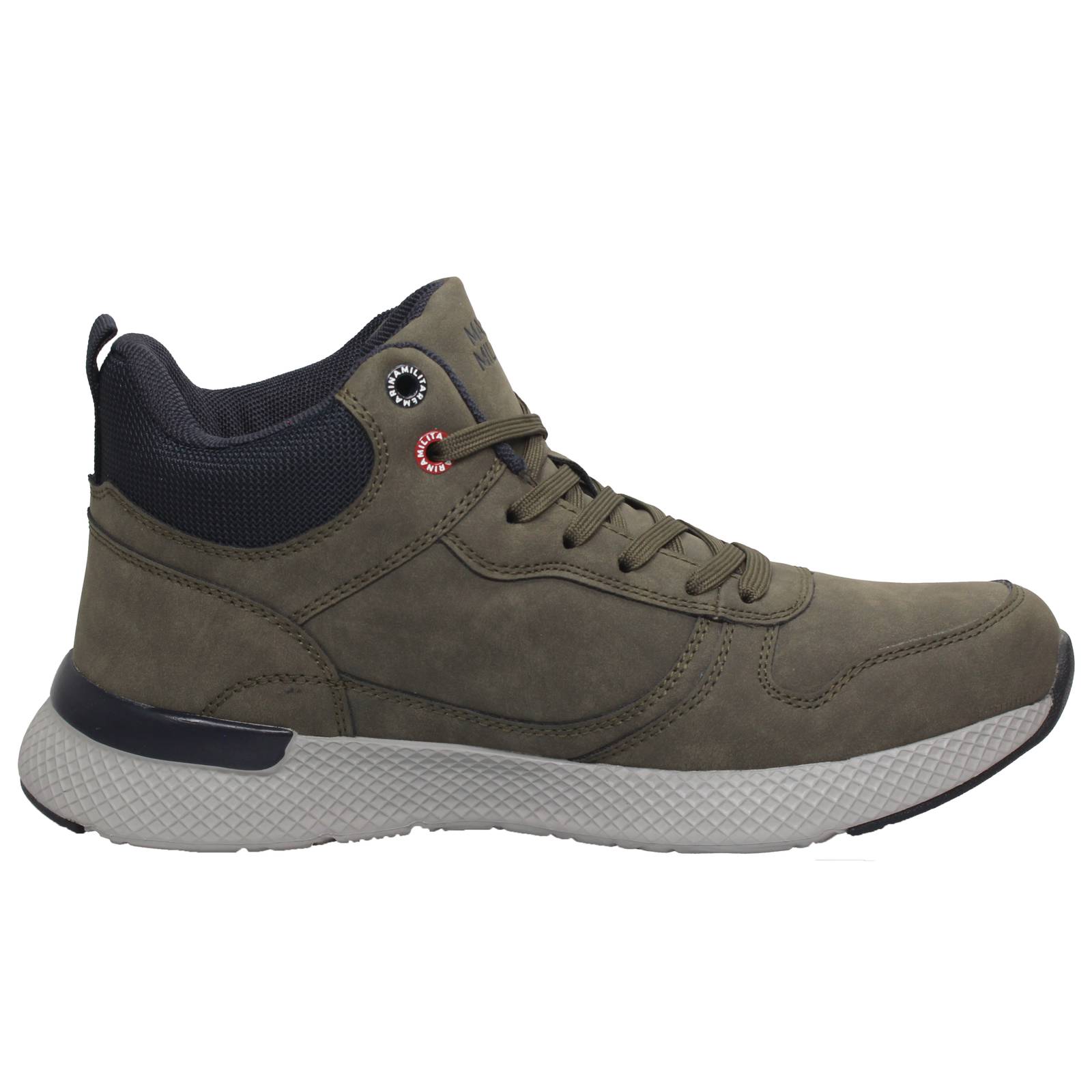 MARINA MILITARE Sneakers hautes à mémoire de forme Homme vert Photo 2