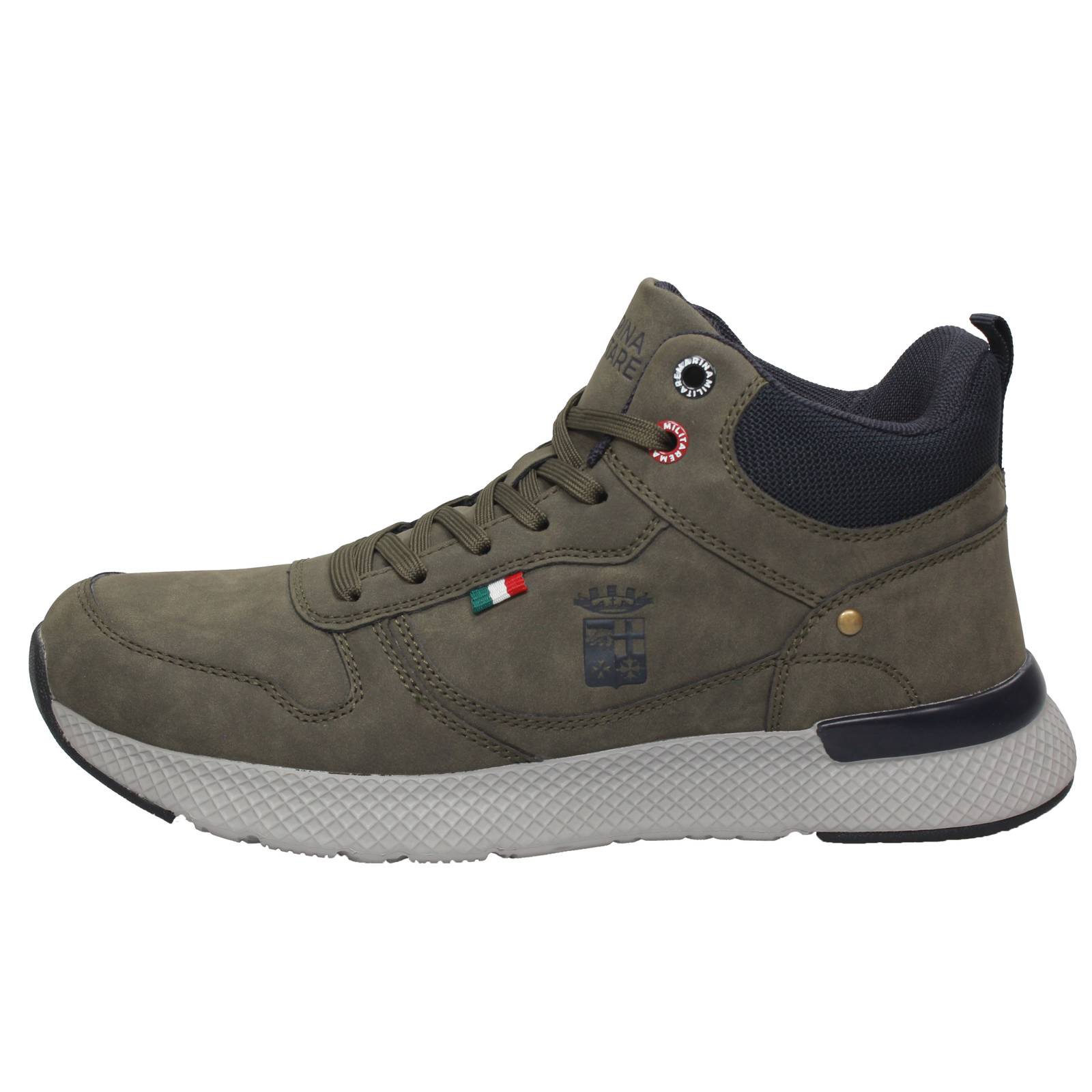 MARINA MILITARE Sneakers hautes à mémoire de forme Homme vert Photo 3