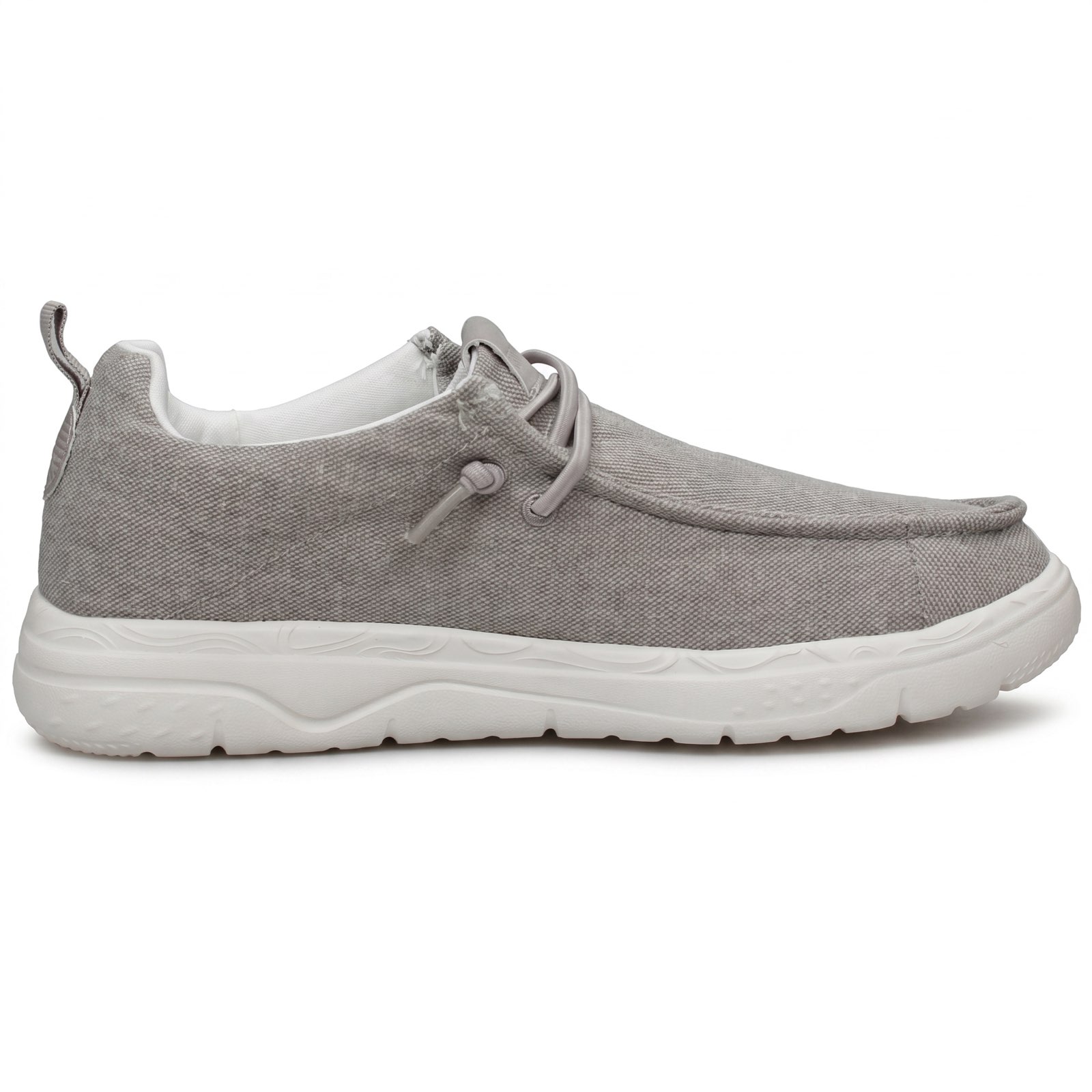 CANGURO Pantoufles en toile Homme gris Photo 3