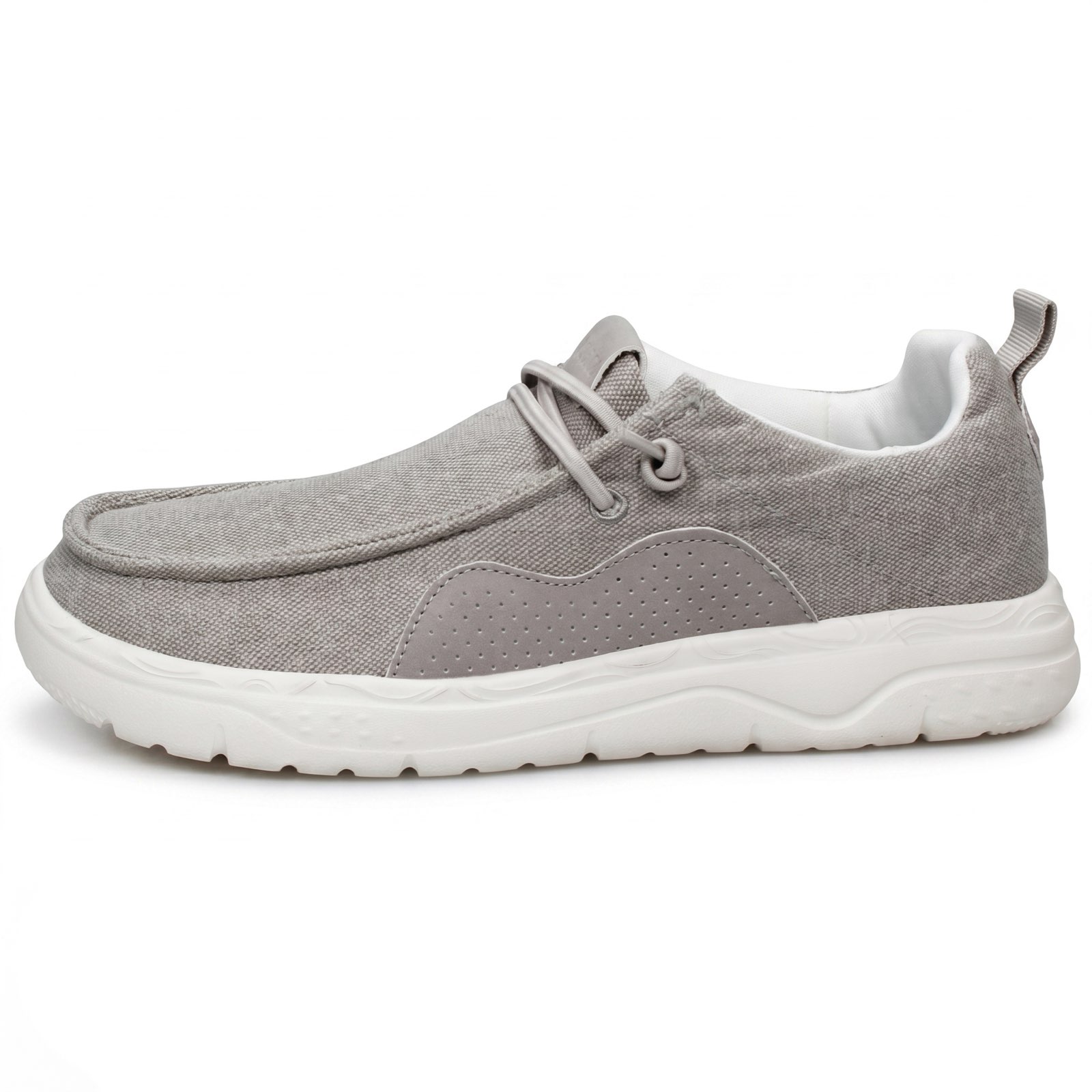 CANGURO Pantoufles en toile Homme gris Photo 4