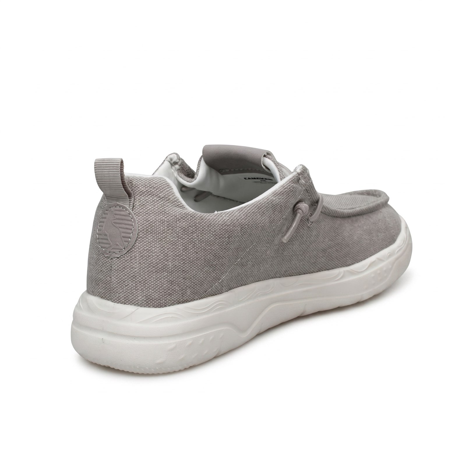 CANGURO Pantoufles en toile Homme gris Photo 6