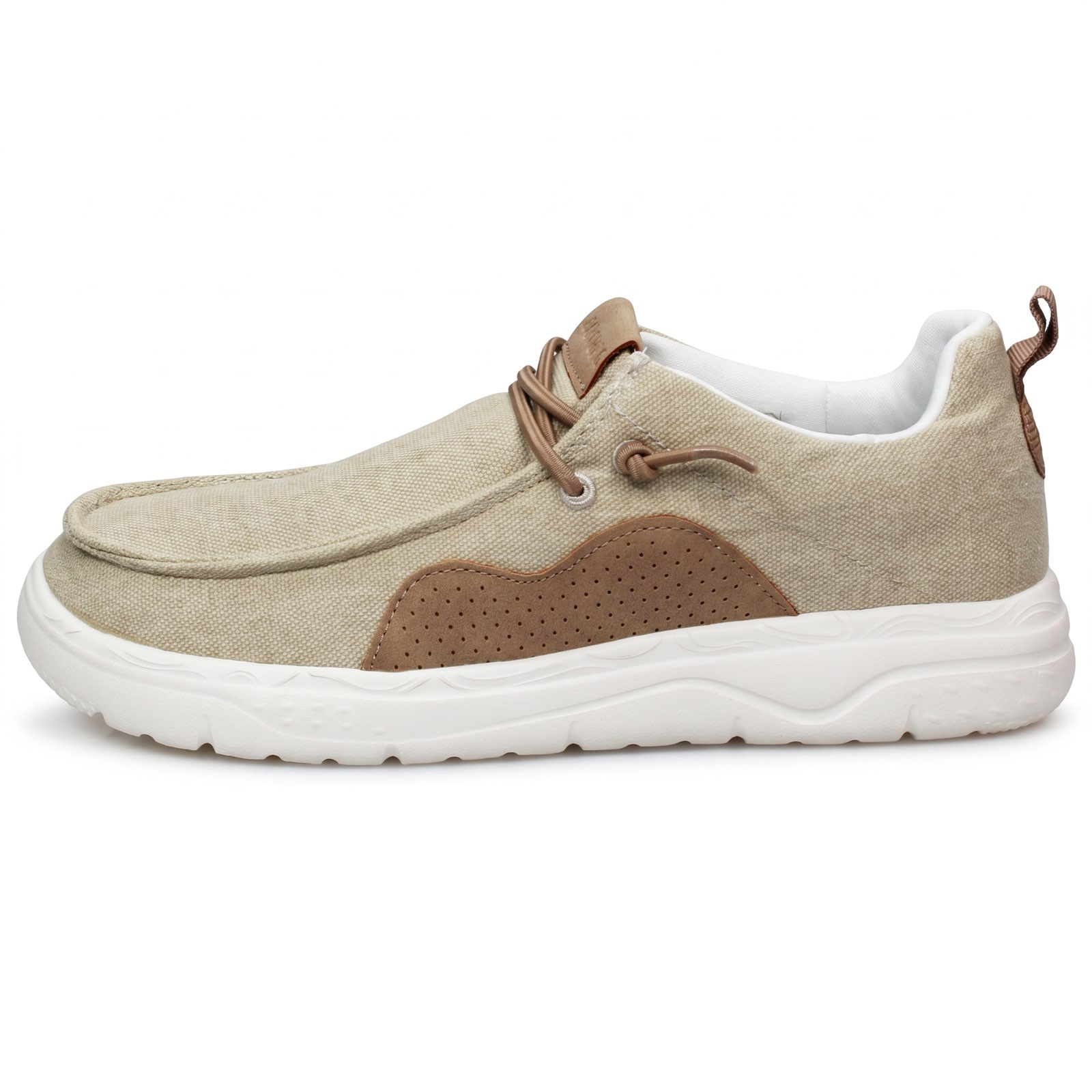 CANGURO Pantoufles en toile Homme sable Photo 4