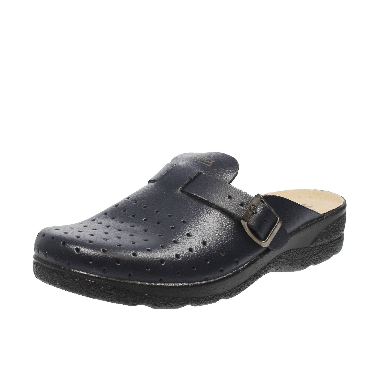 Сантехника Saniflex Pantofole в Пелле Блу - Сантехника Uomo Scarpe Ciabatte 6290₽