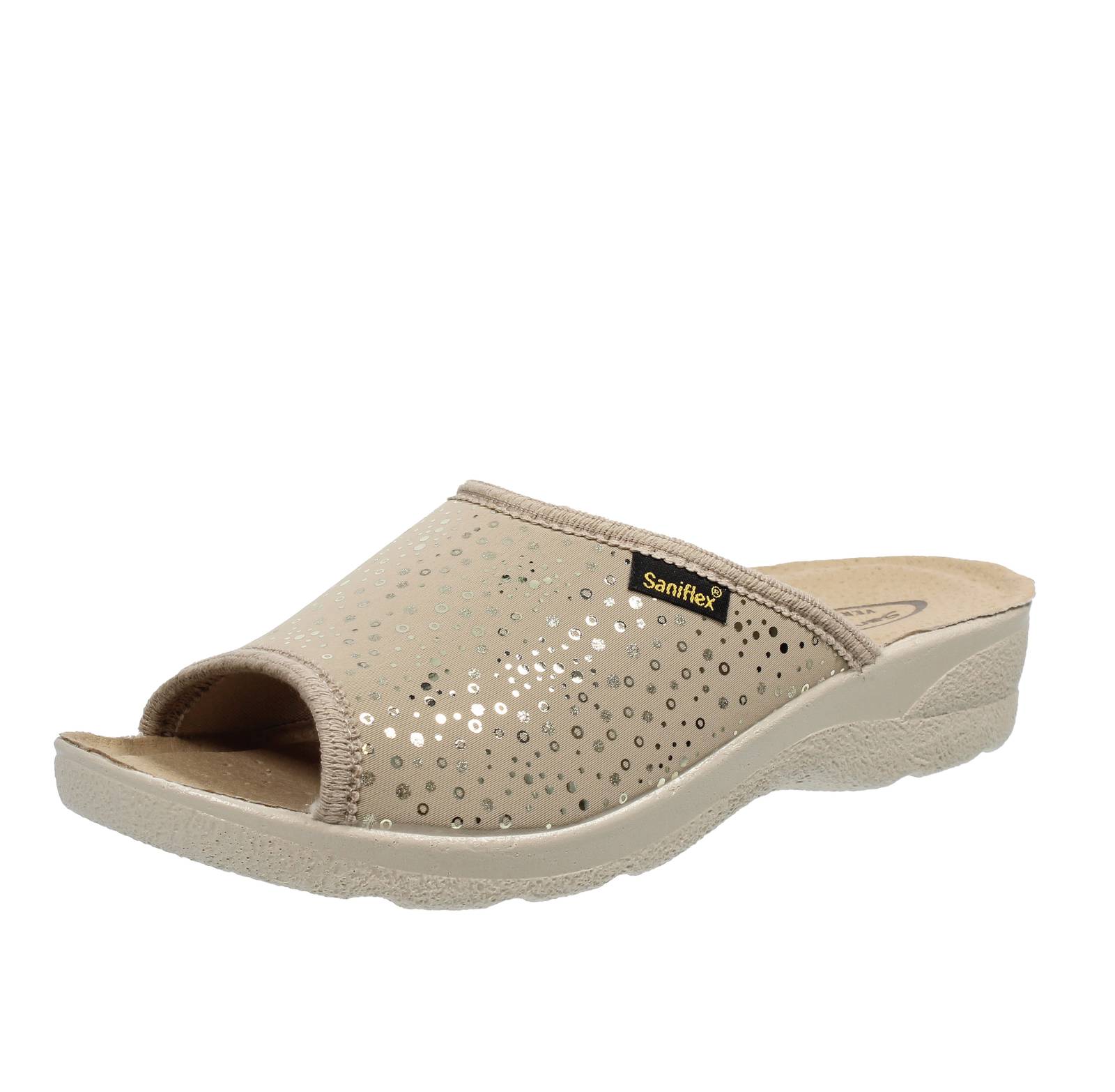 SANIFLEX Ciabatte sanitarie in tessuto sand Ciabatte Fascia Donna 80954 10