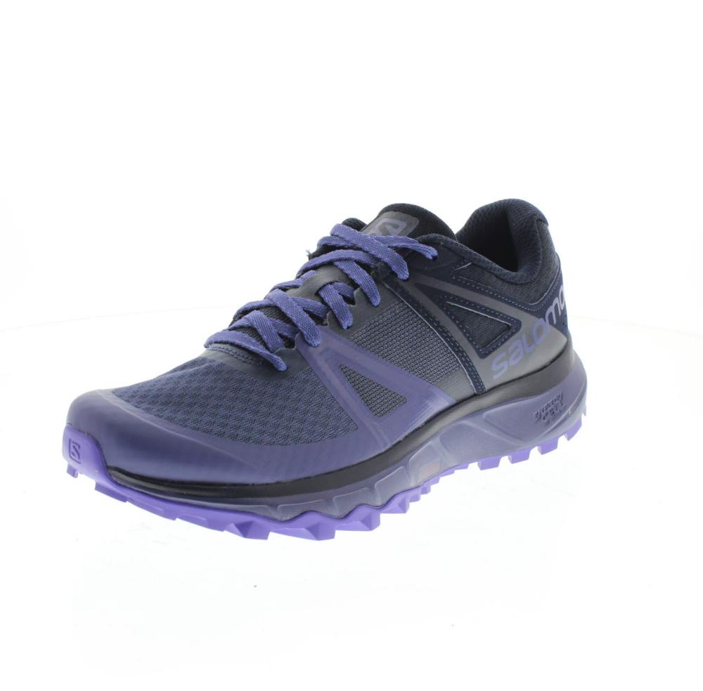 purple salomon shoes