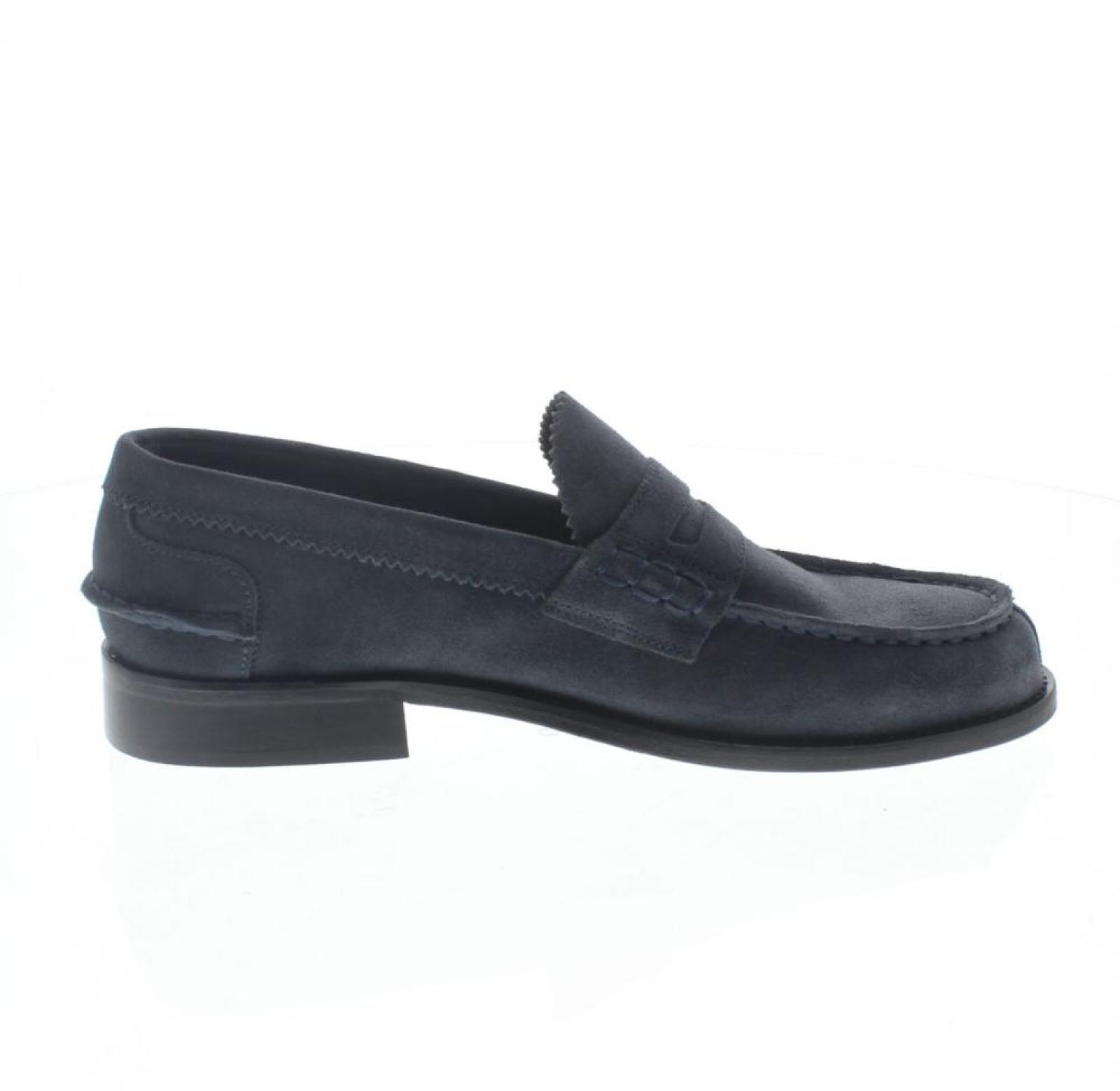 MARCO FERRETTI daim Homme bleu Photo 2
