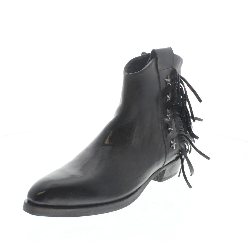 1570 Marrone Mrr Donna Scarpe Stivaletti Texani