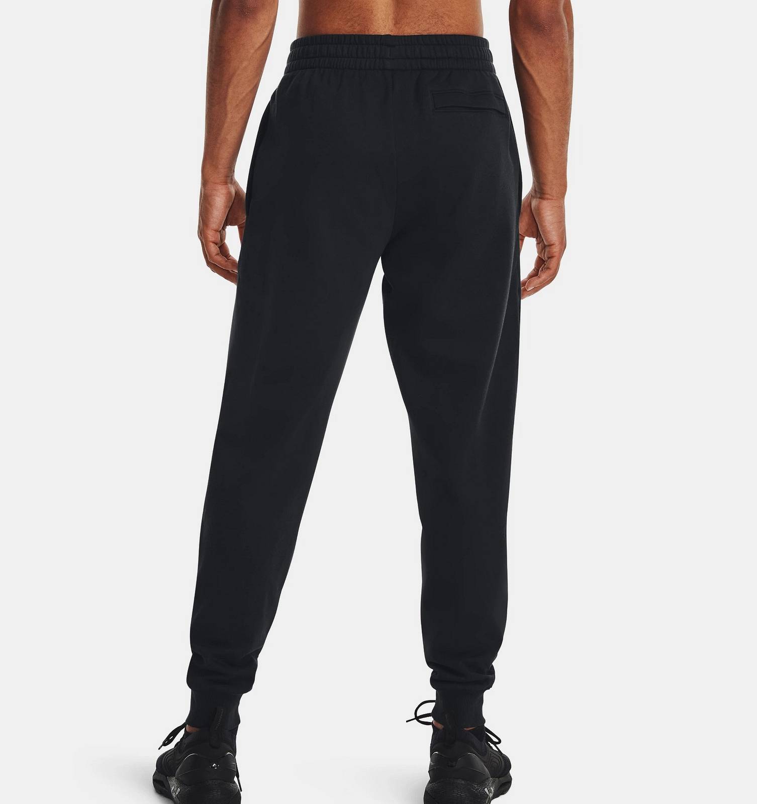 UNDER ARMOUR Jogger Rival Fleece - Pantalone in Felpa  Uomo nero Foto 3