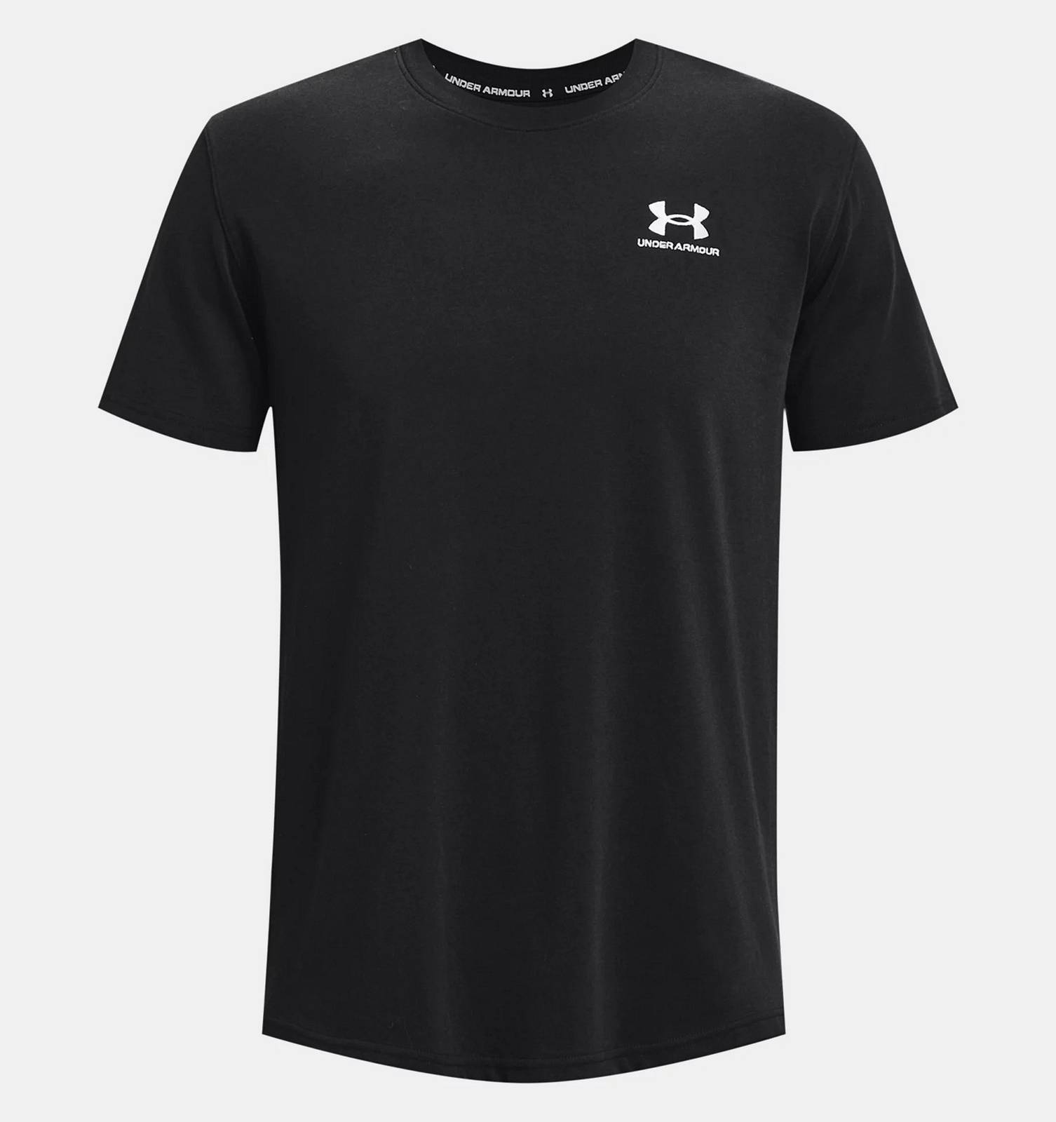 UNDER ARMOUR Tee Small Embroidered Logo - T-Shirt a Manica Corta Uomo nero
