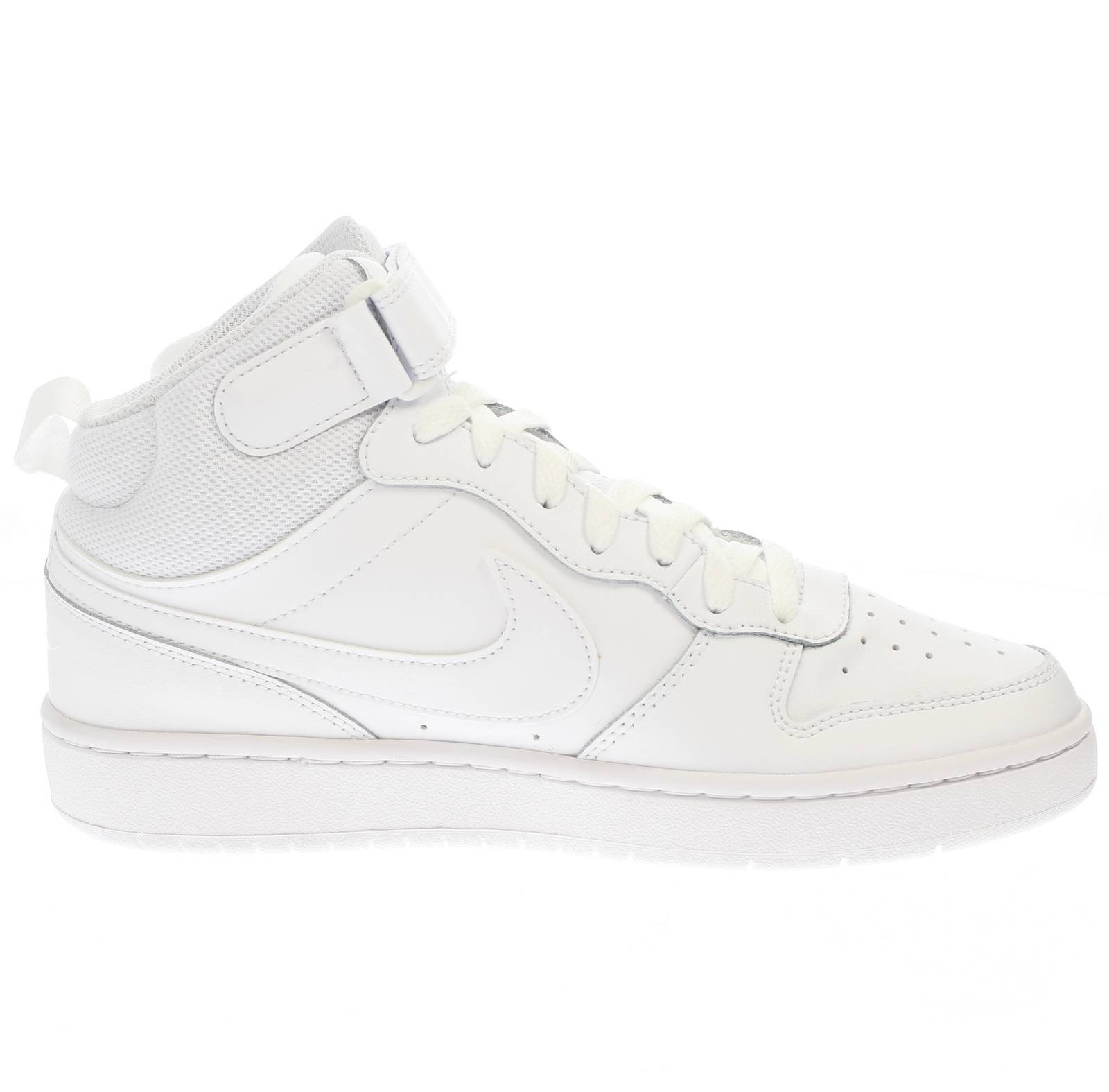 NIKE Court Borough Mid 2 GS - Sneakers Retro Basketball Kids white Photo 2
