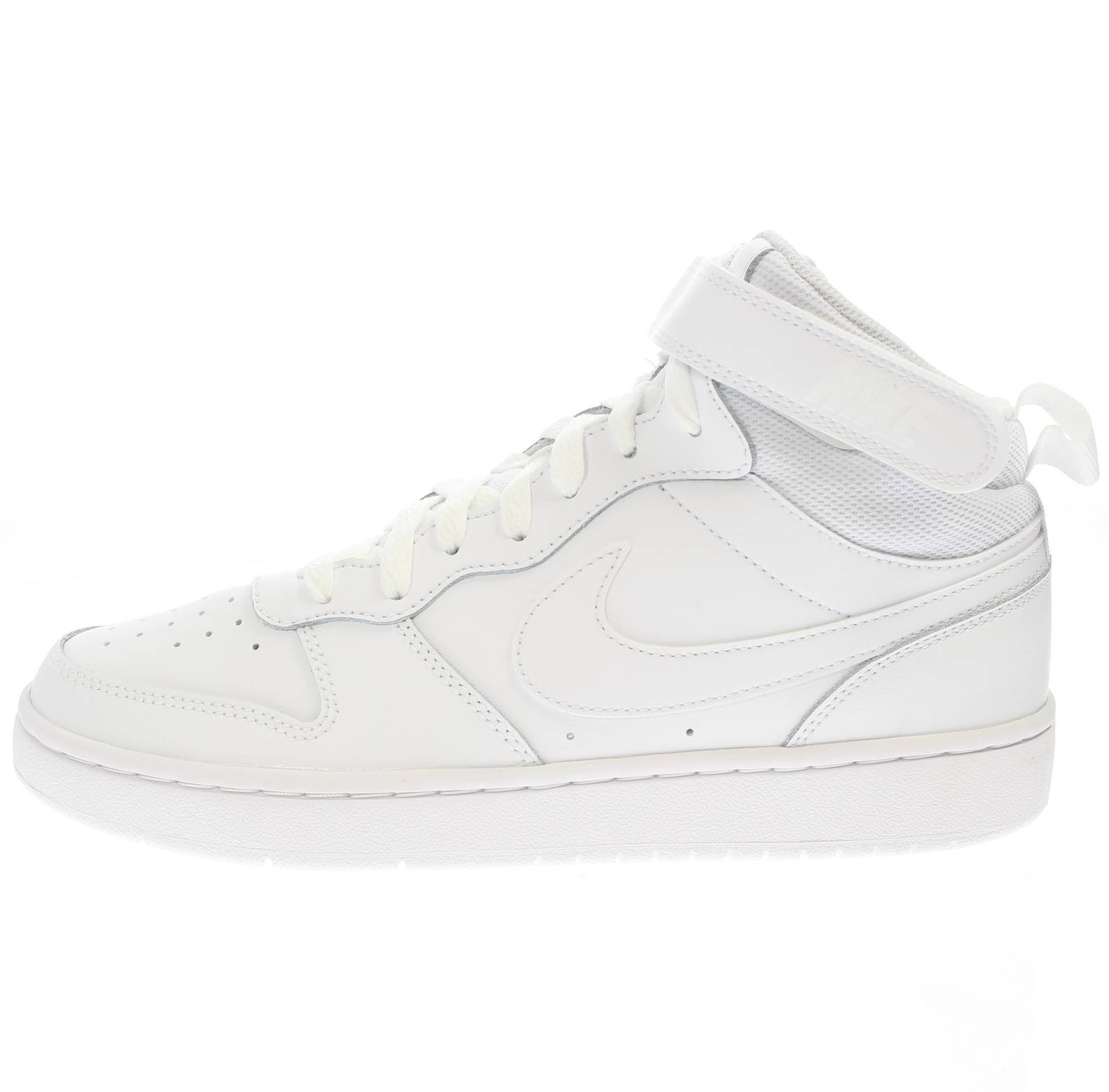 NIKE Court Borough Mid 2 GS - Sneakers Retro Basketball Kids white Photo 3