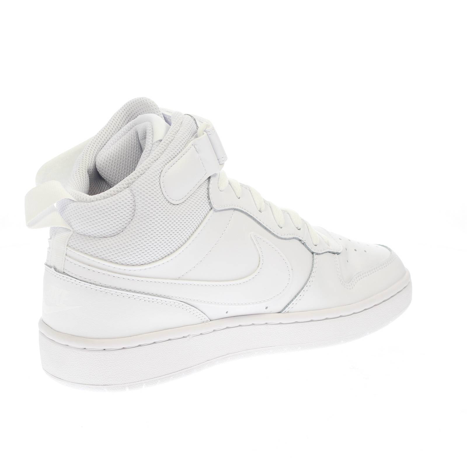NIKE Court Borough Mid 2 GS - Sneakers Retro Basketball Kids white Photo 4