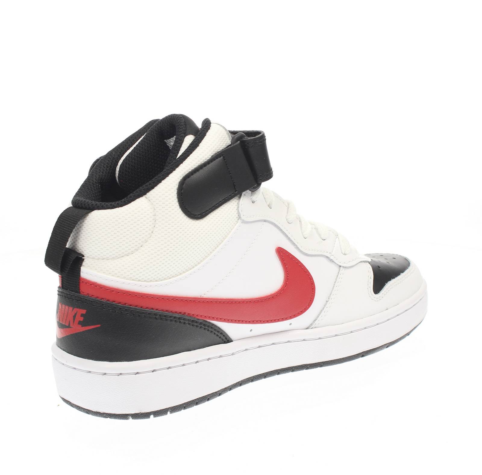 NIKE Court Borough Mid 2 GS - Sneakers Retro Basketball Kids white Photo 4