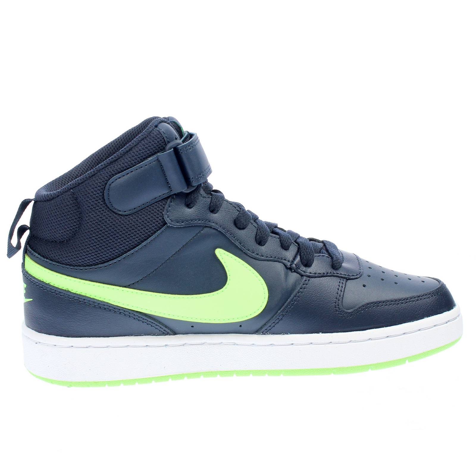 NIKE Court Borough Mid 2 GS - Sneakers Retro Basketball Kids blue Photo 2