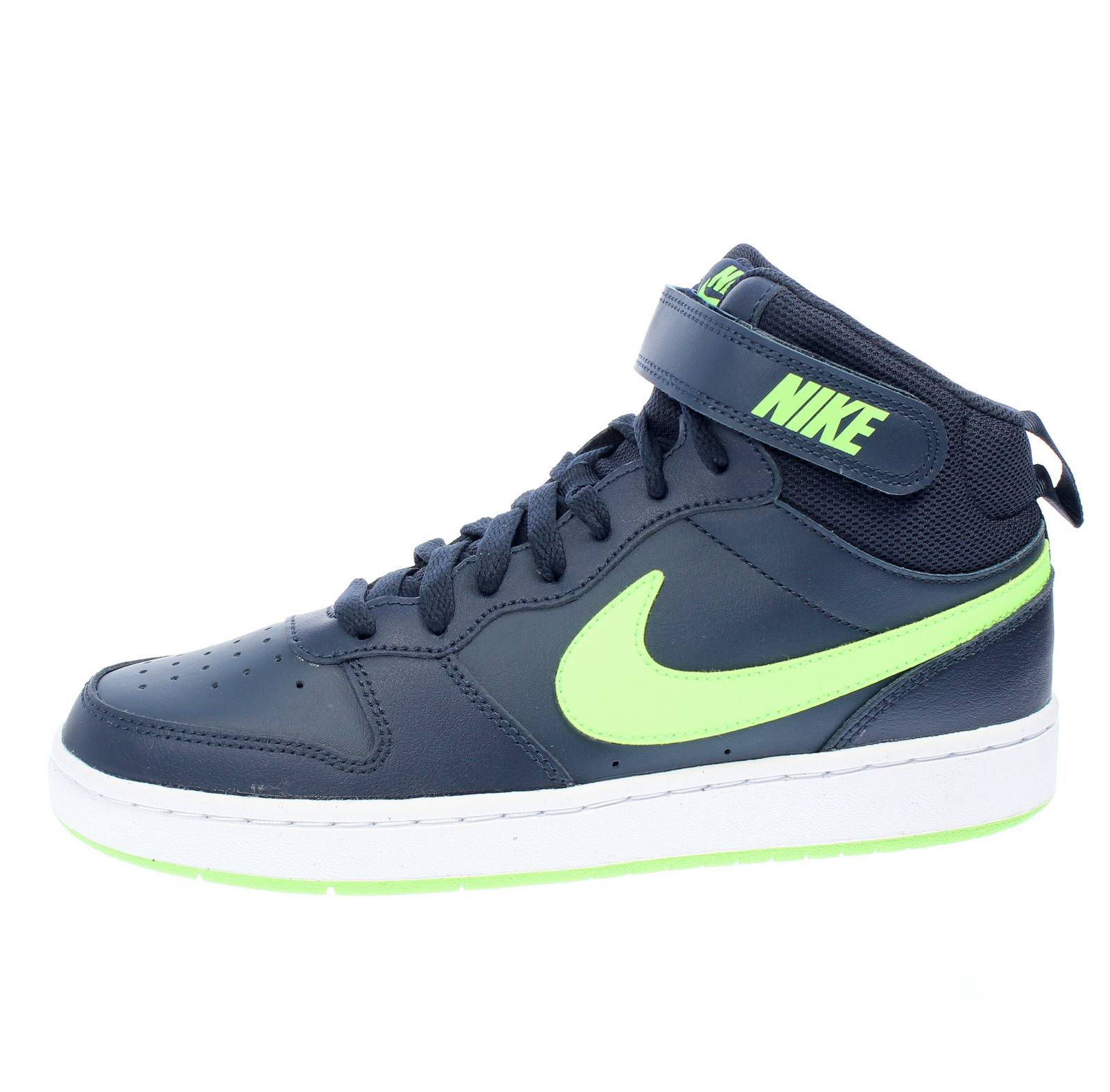 NIKE Court Borough Mid 2 GS - Sneakers Retro Basketball Kids blue Photo 3