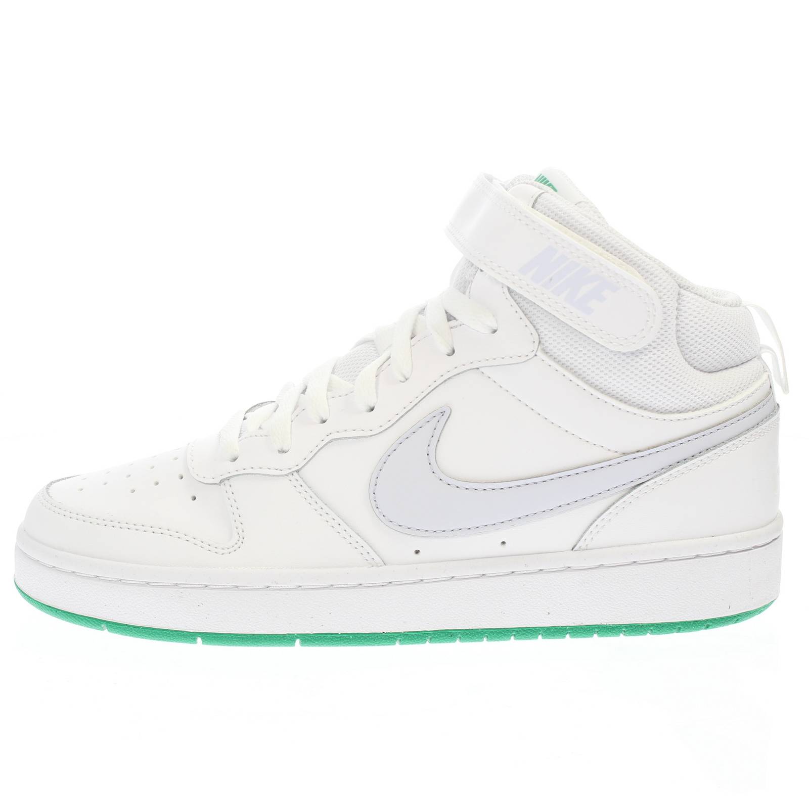 NIKE Court Borough Mid 2 GS - Sneakers Retro Basketball Kids white Photo 3