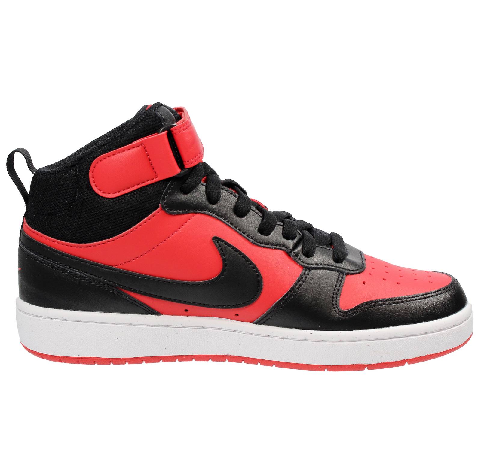 NIKE Court Borough Mid 2 GS - Sneakers Retro Basketball Kids red Photo 2