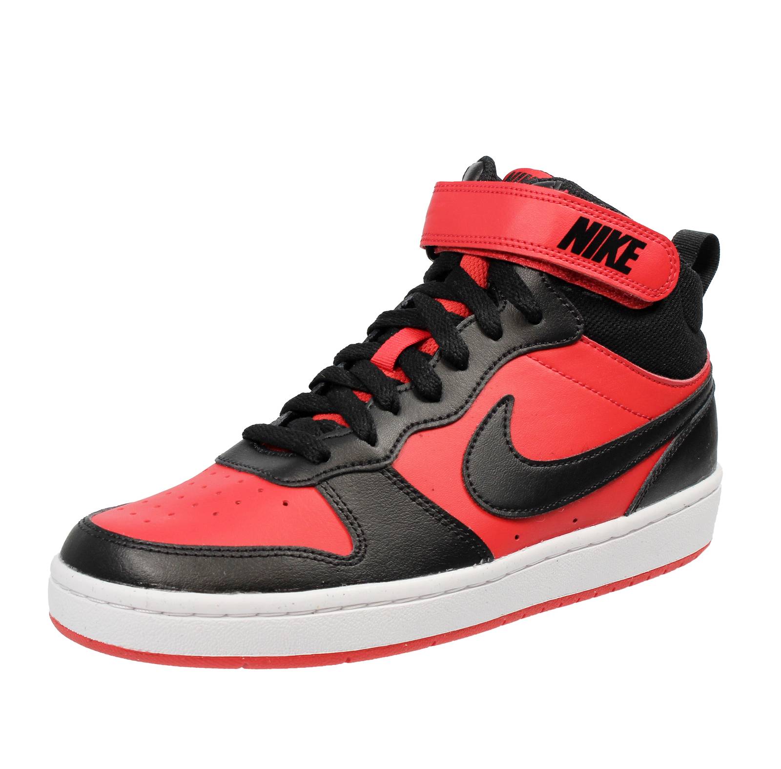 Nike Court Borough Mid 2 Gs - Кроссовки Retro Basket Rosso - Кроссовки для юниоров