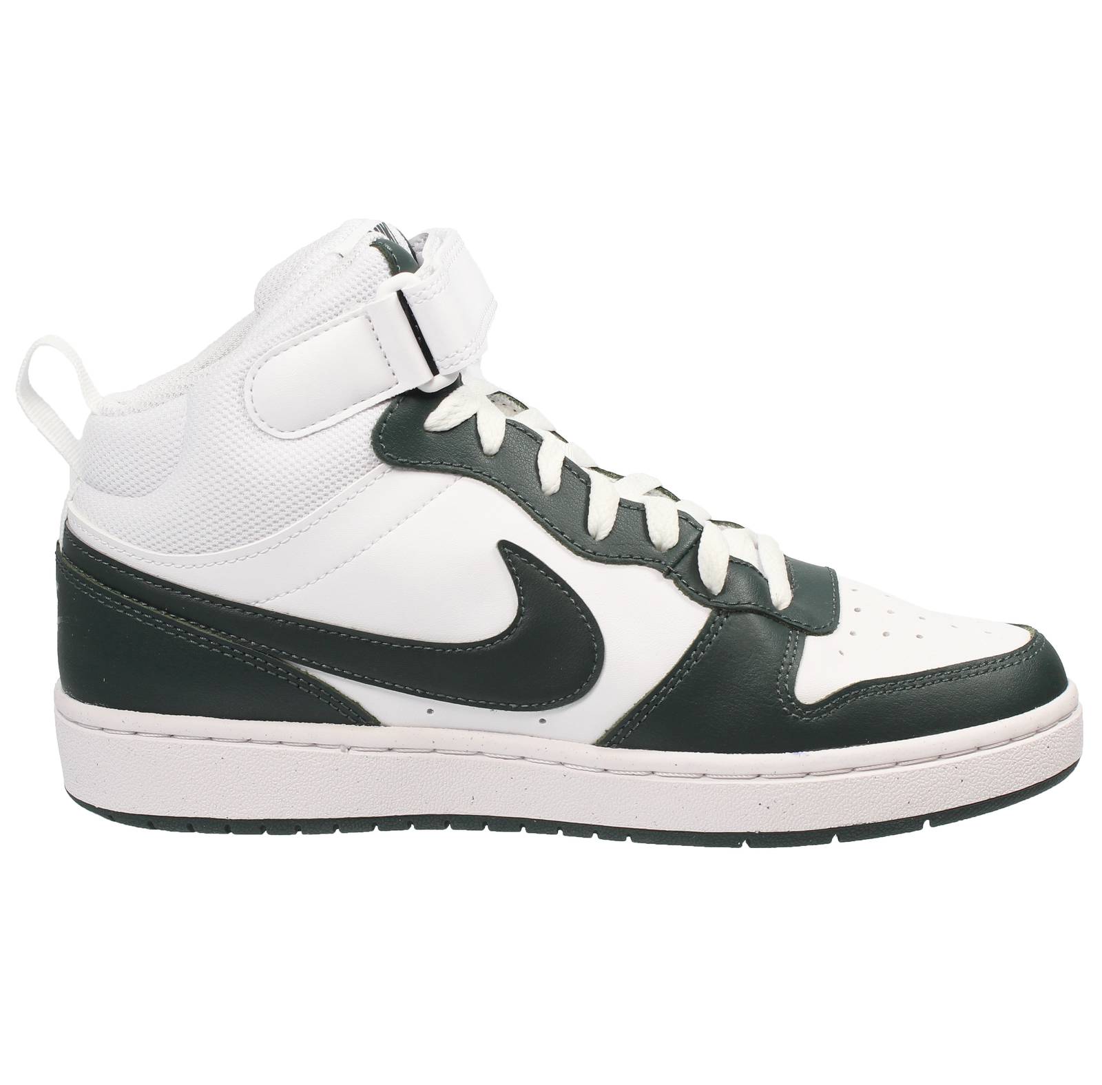 NIKE Court Borough Mid 2 GS - Sneakers Retro Basketball Kids white Photo 2
