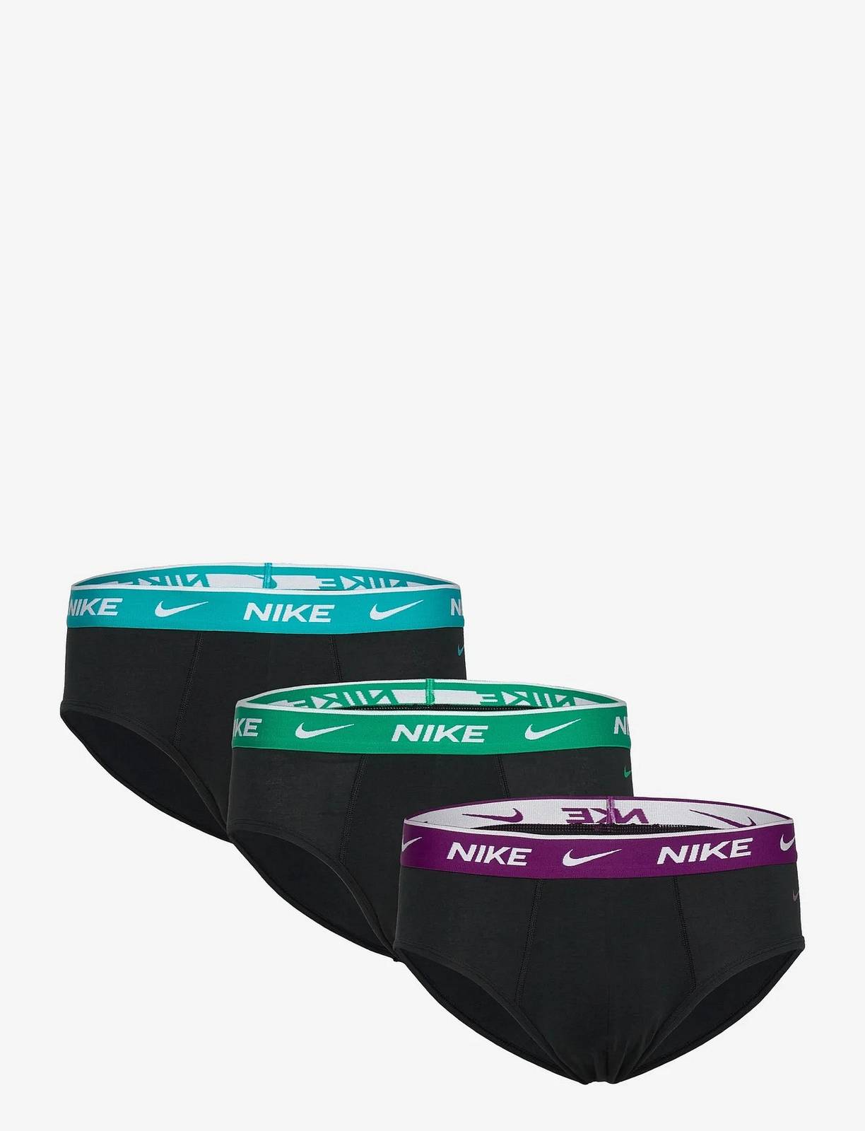NIKE Everyday Cotton Stretch Brief - 3PK Slip Uomo multicolore