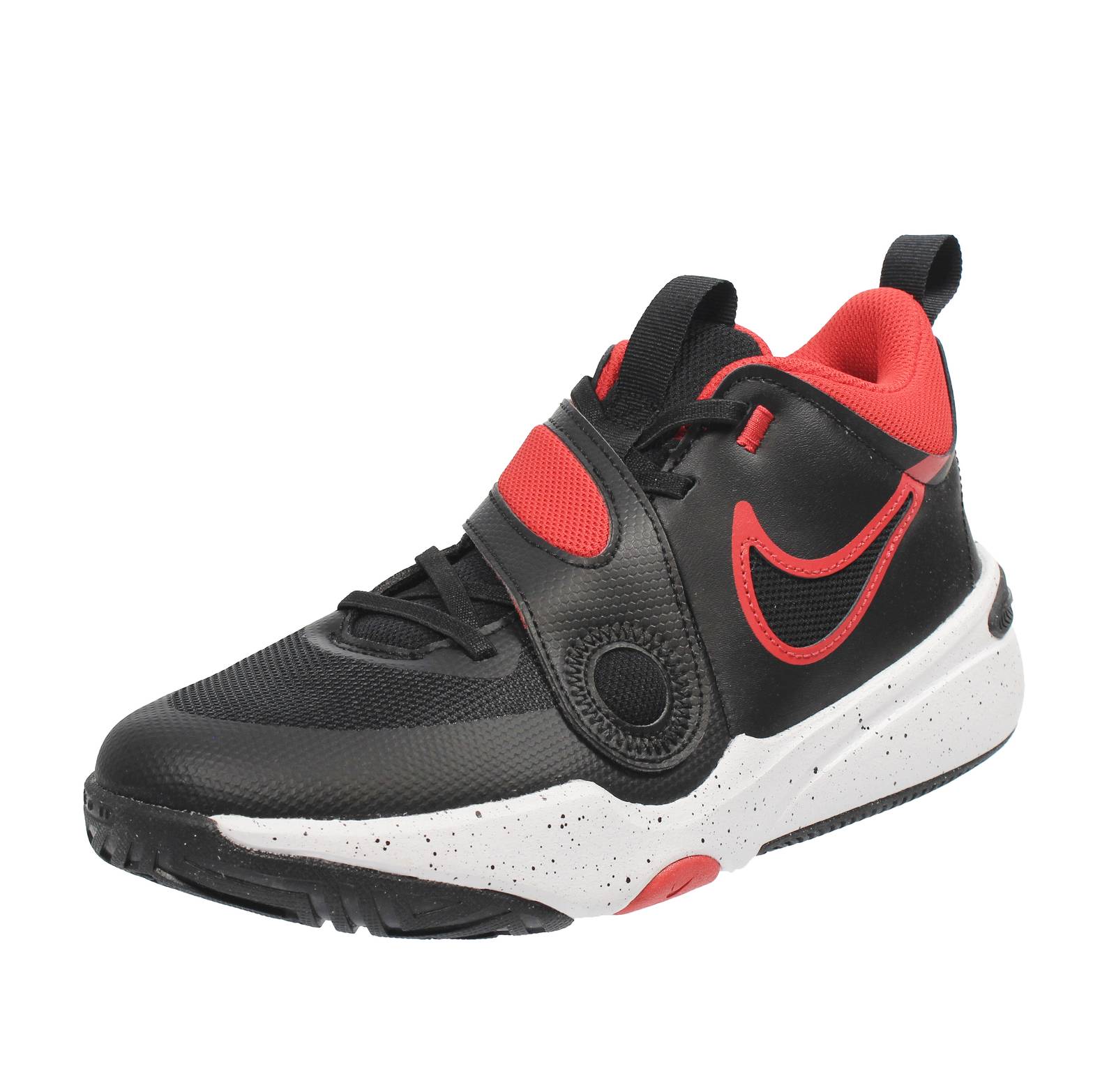 NIKE Team Hustle GS Kinder schwarz