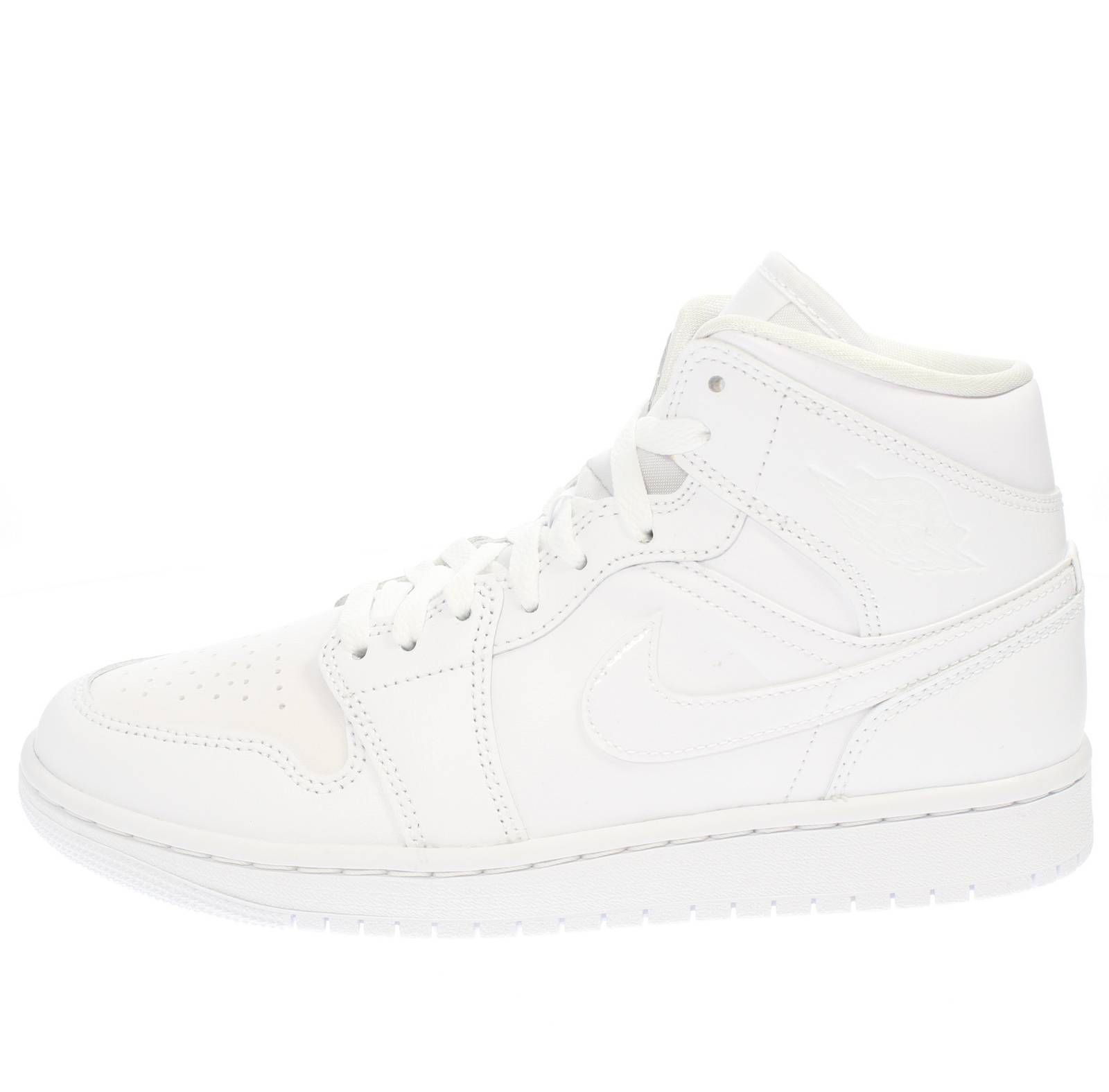 NIKE Air Jordan 1 Mid Damen weiß Foto 3