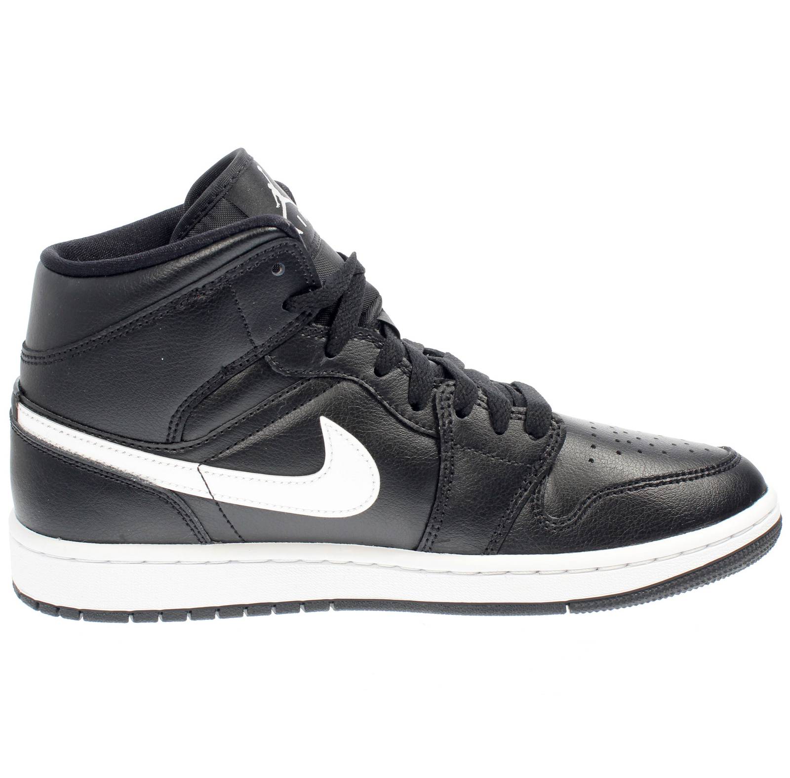 NIKE Air Jordan 1 Mid Damen schwarz Foto 2
