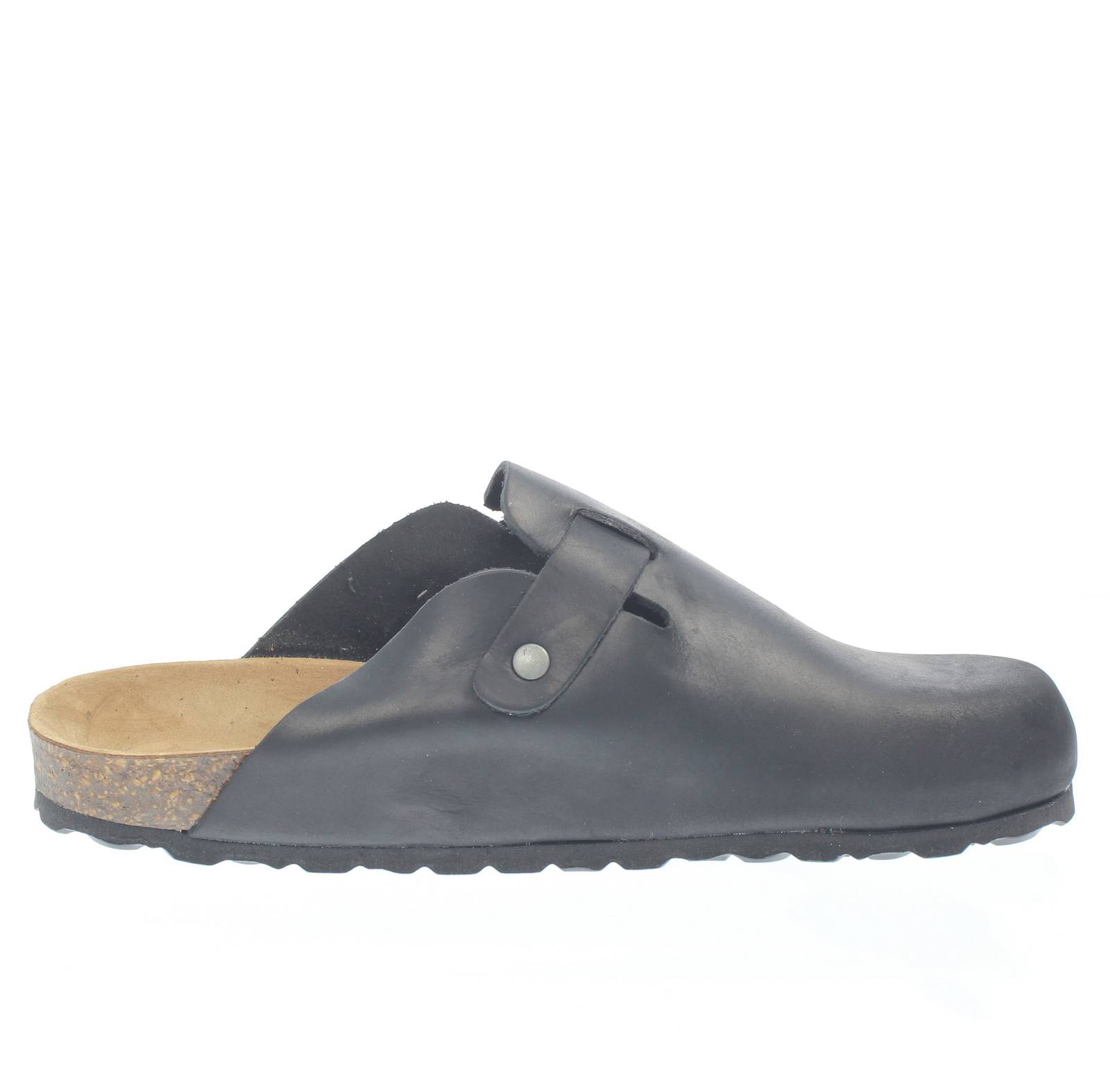 LOWENWEISS Gürtel Leder - Lederclogs Herren schwarz Foto 2