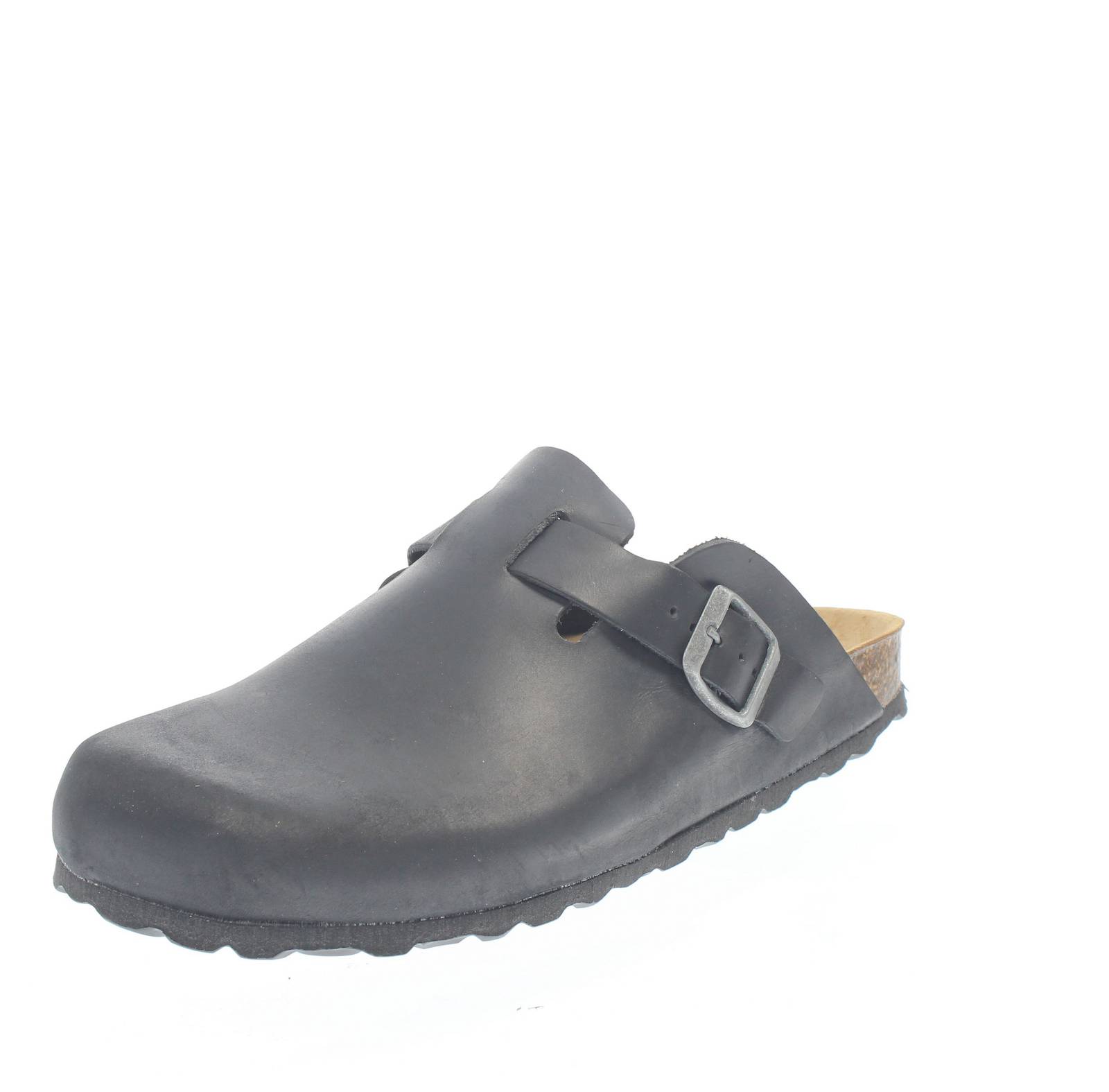 Кожаный ремень Lowenweiss - Zoccoli в стиле Пелле Неро - Uomo Scarpe Ciabatte Zoccoli