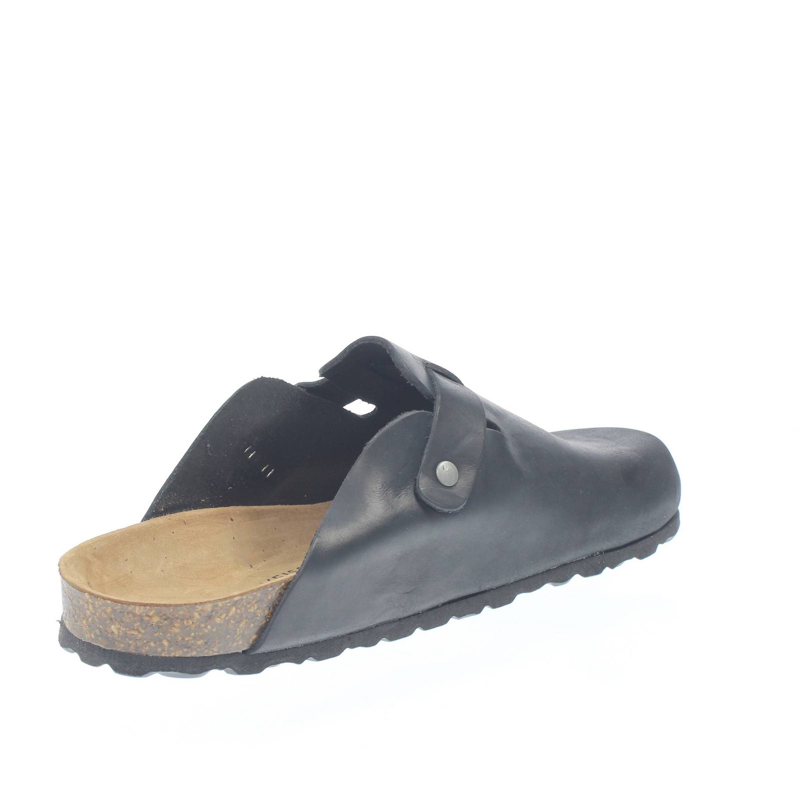 LOWENWEISS Gürtel Leder - Lederclogs Herren schwarz Foto 4