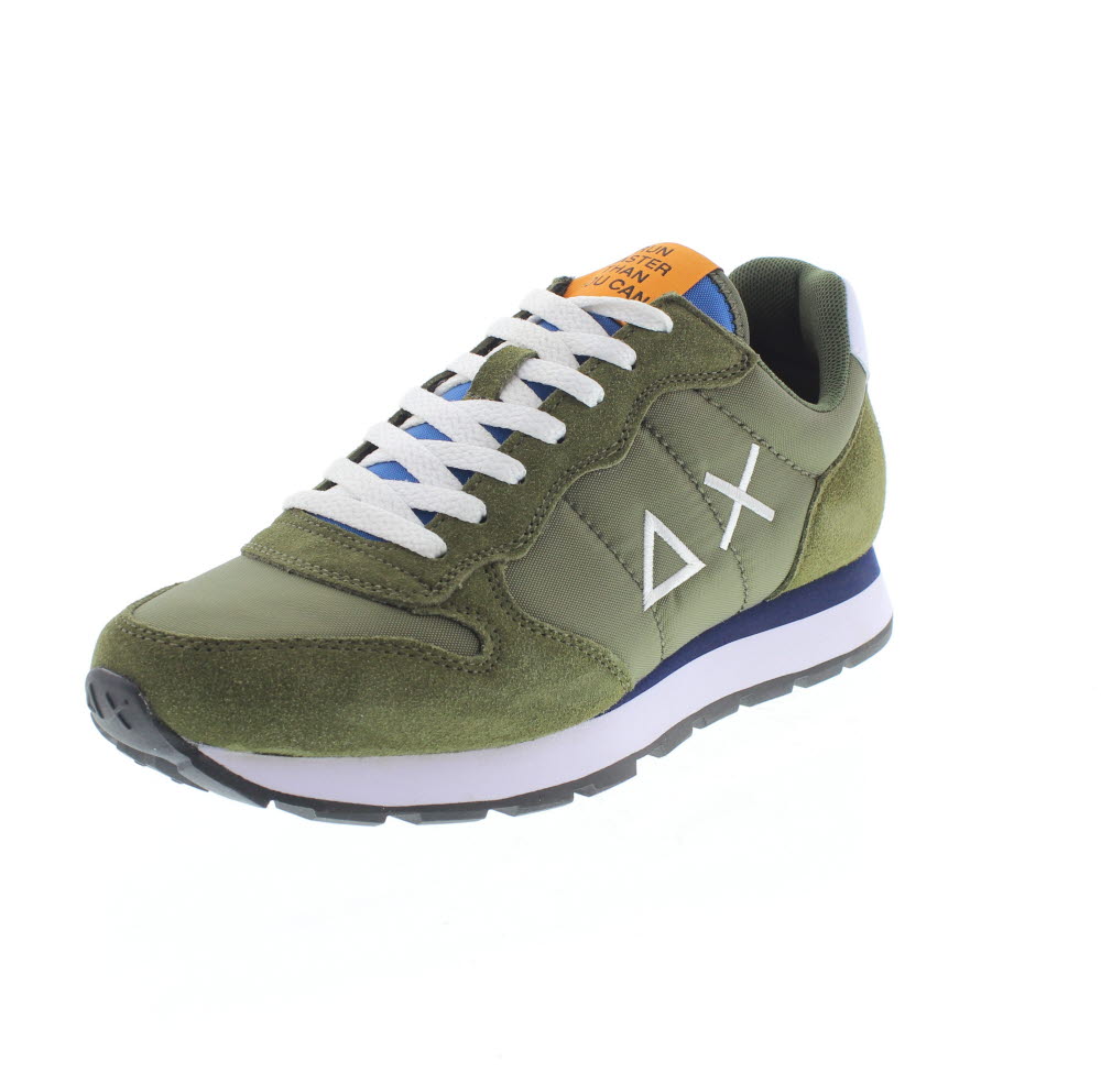 SUN 68 Tom Solid Nylon - Sneakers kaki Sneakers Casual Uomo Z31101