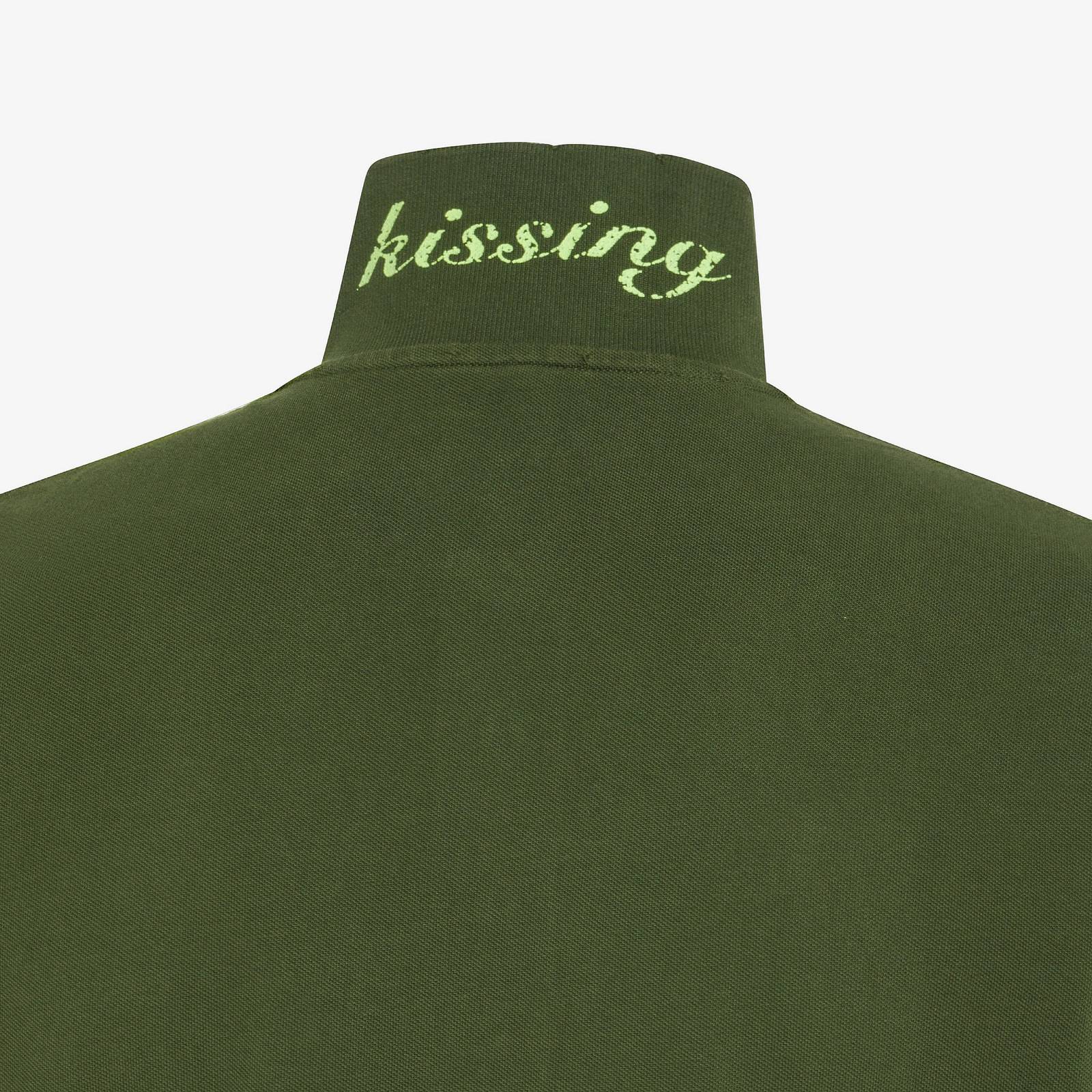 SUN 68 Vintage Solid Polo Man green Photo 2