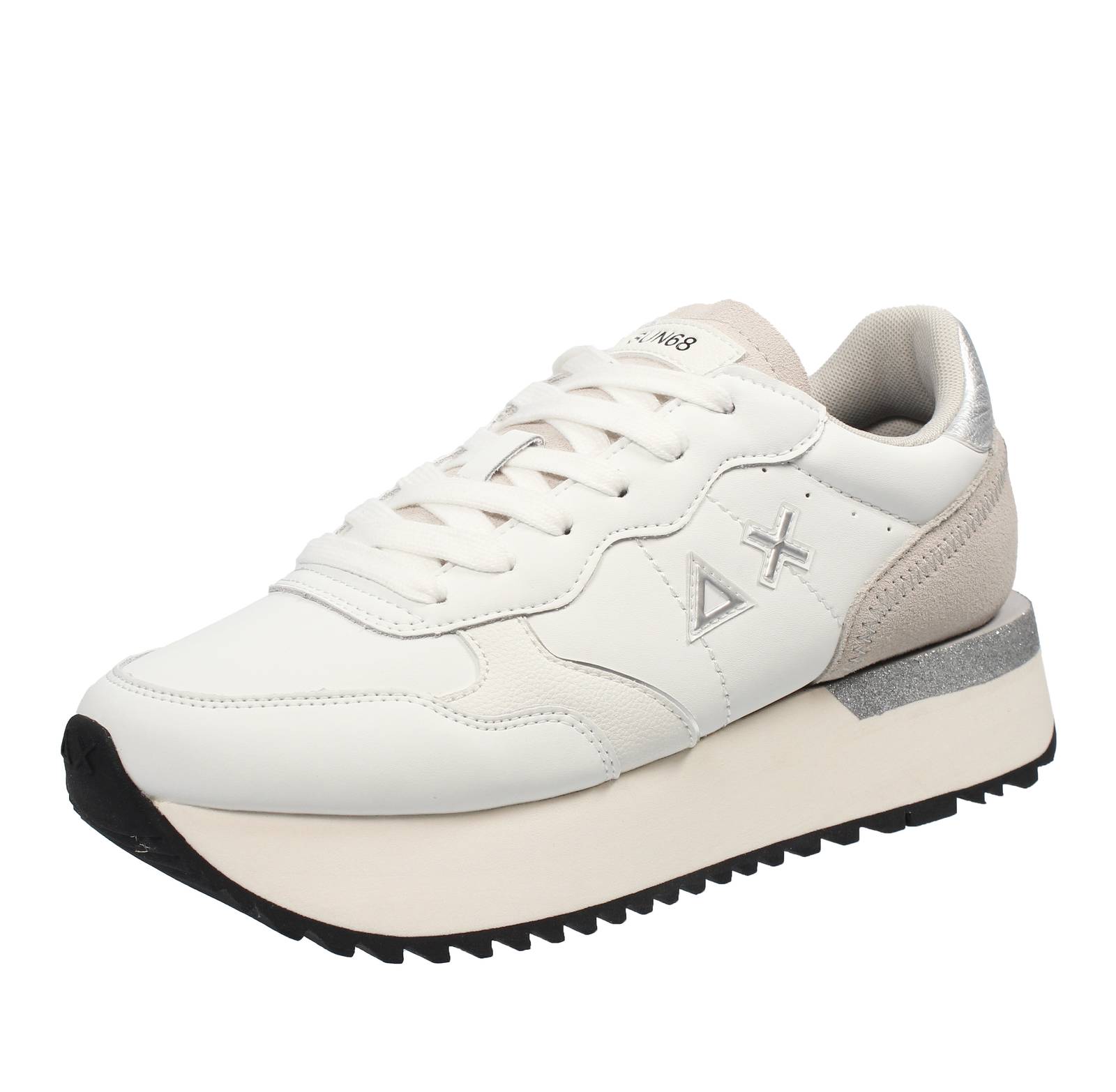 Кроссовки Sun 68 Big Ally Pu Bianco - Donna Scarpe в спортивном стиле