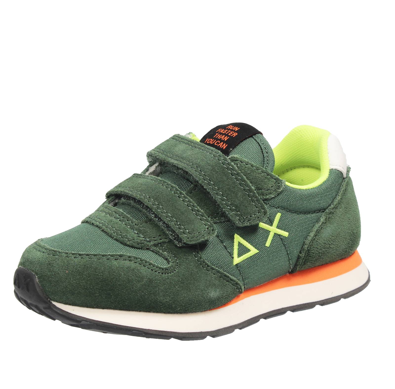 Кроссовки Sun 68 Tom Fluo Verde - Junior Scarpe Bambino