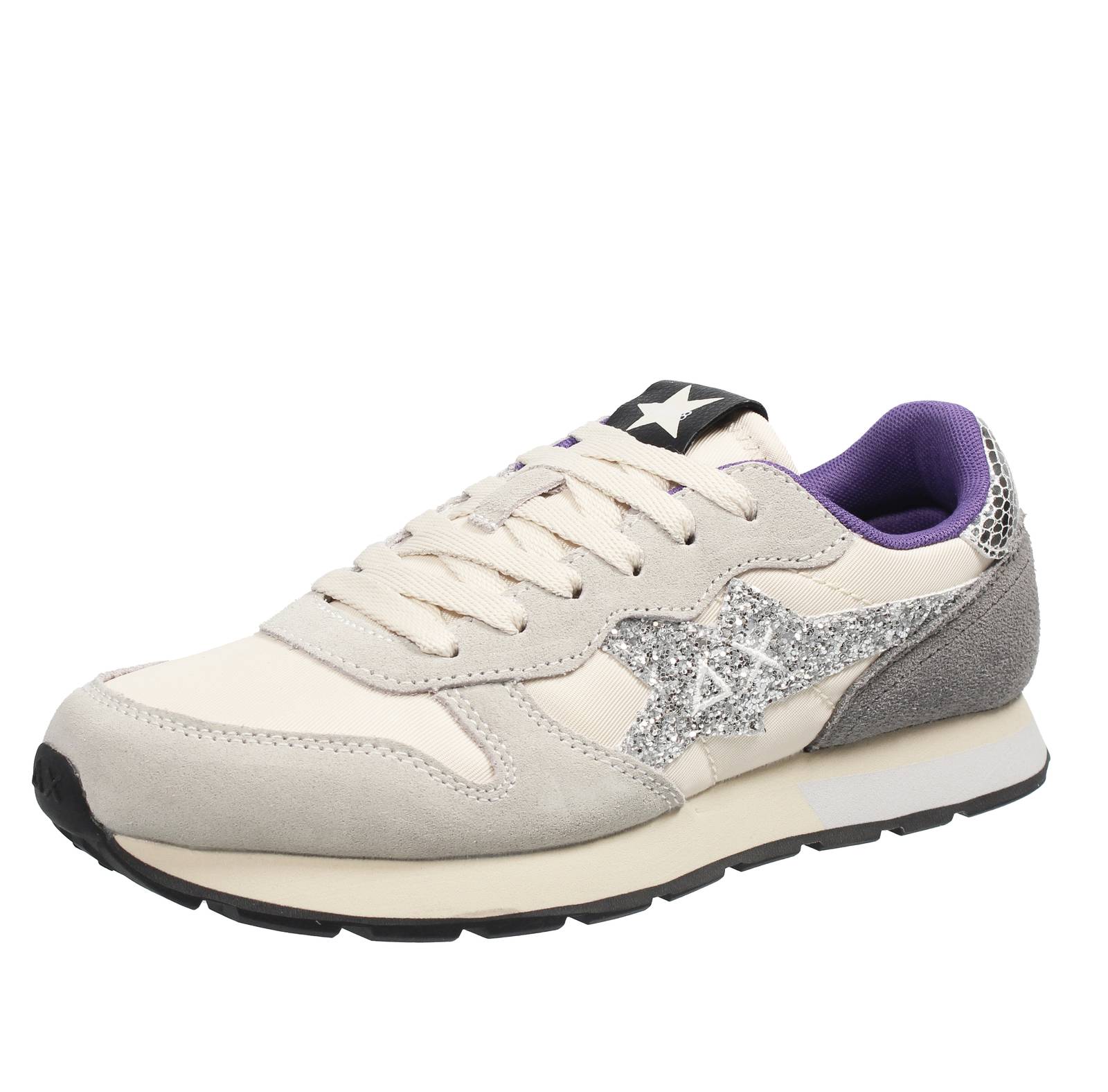Кроссовки Sun 68 Star Glitter Bianco - Junior Scarpe Ragazza в спортивном стиле