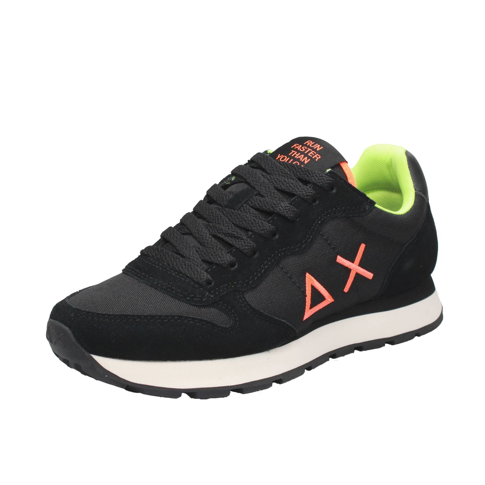 SUN 68 Tom Fluo Homme noir