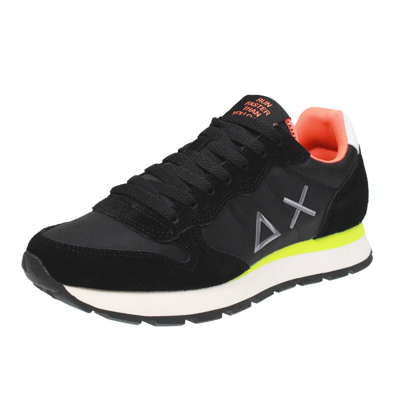 SUN 68 Tom Fluo Homme noir