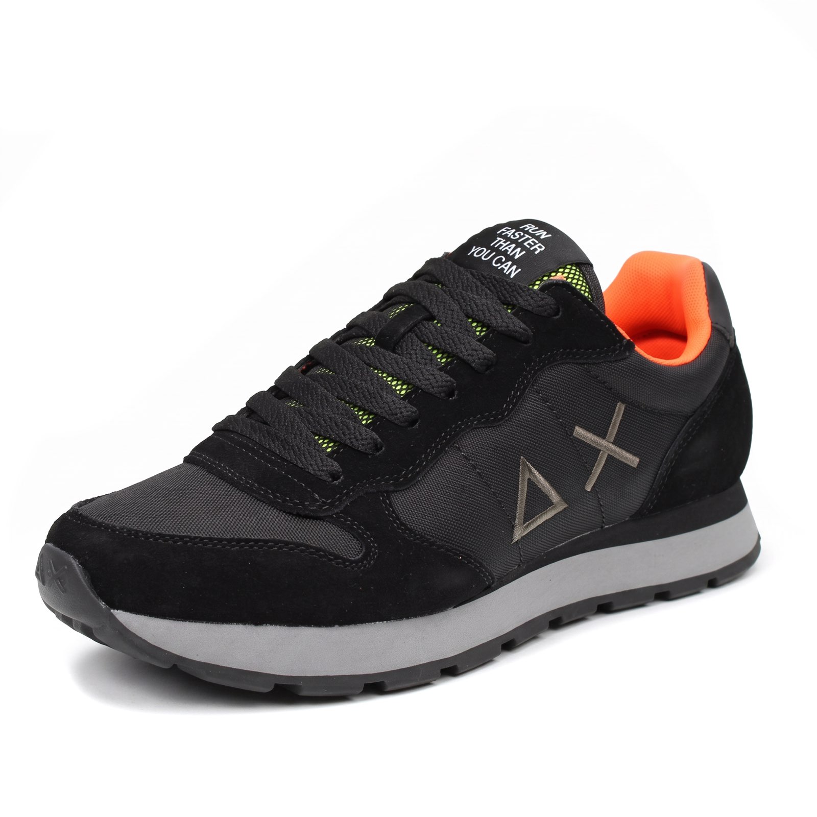 SUN 68 Tom Fluo Homme noir