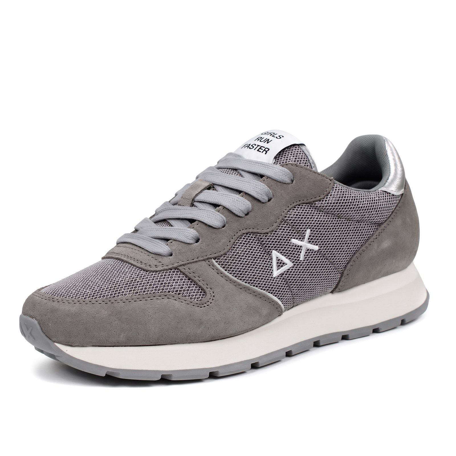 SUN 68 Ally Glitter Textile Donna argento