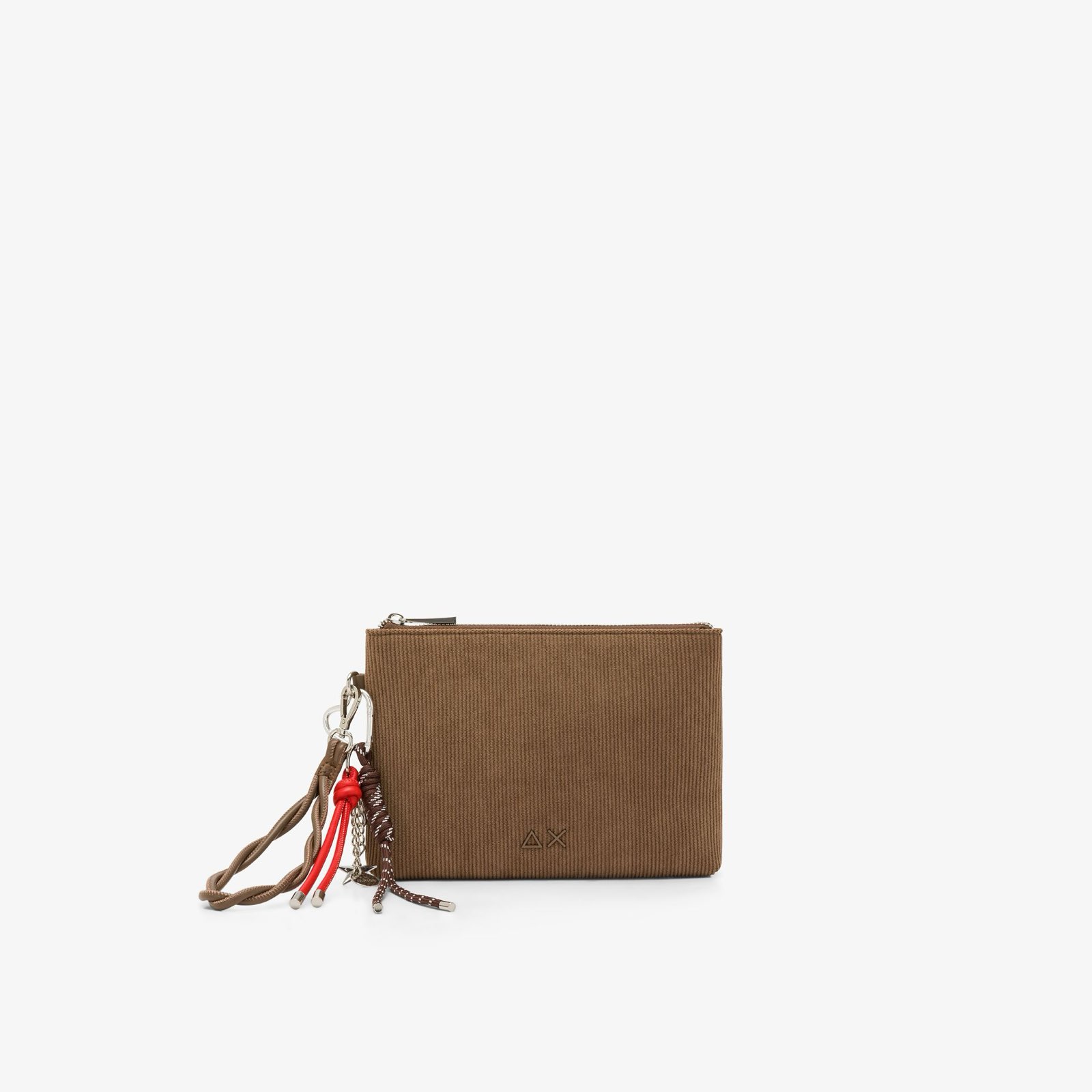SUN 68 corduroy pochette Donna marrone