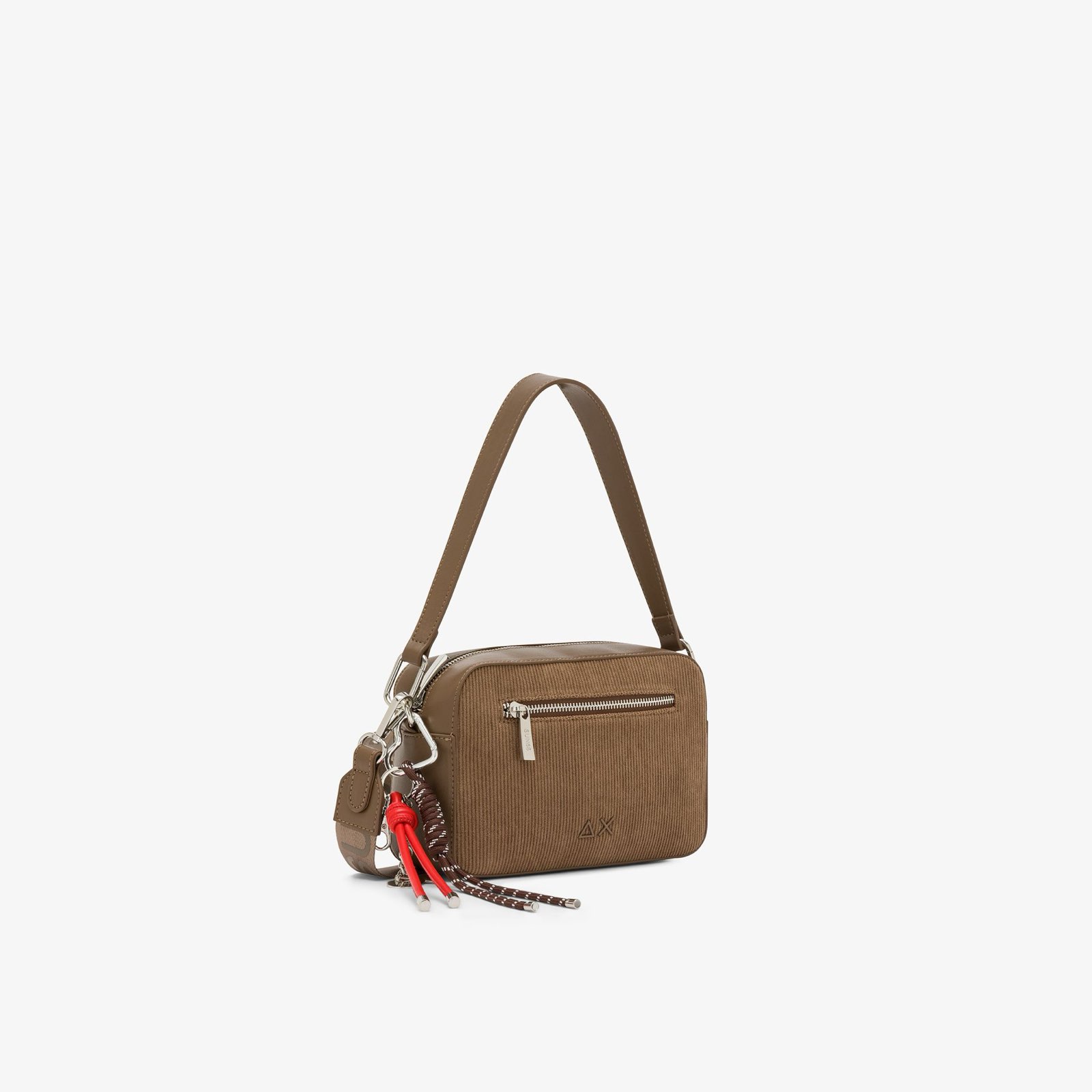 SUN 68 corduroy camera bag Donna marrone Foto 3