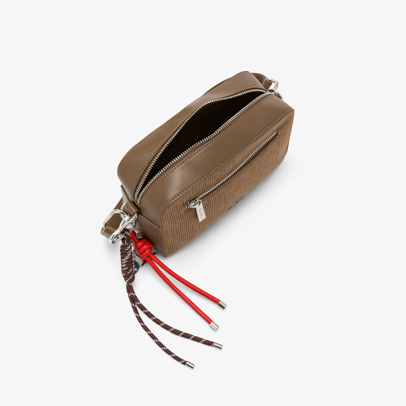 SUN 68 corduroy camera bag Donna marrone Foto 5