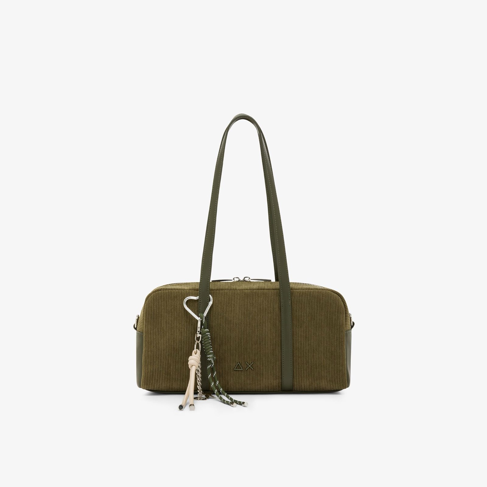 SUN 68 corduroy case bag Donna verde