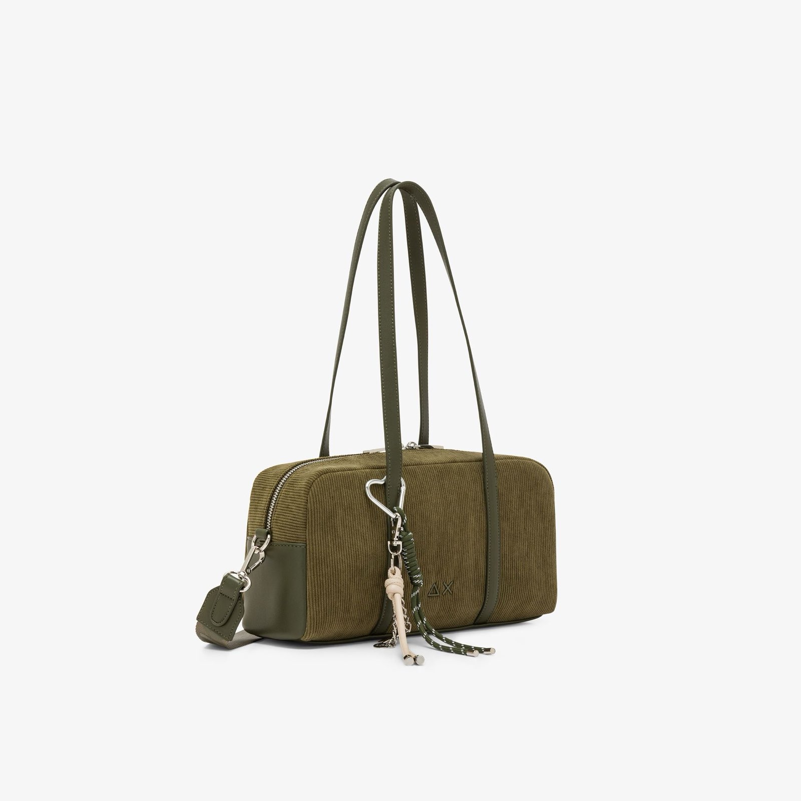 SUN 68 corduroy case bag Donna verde Foto 3