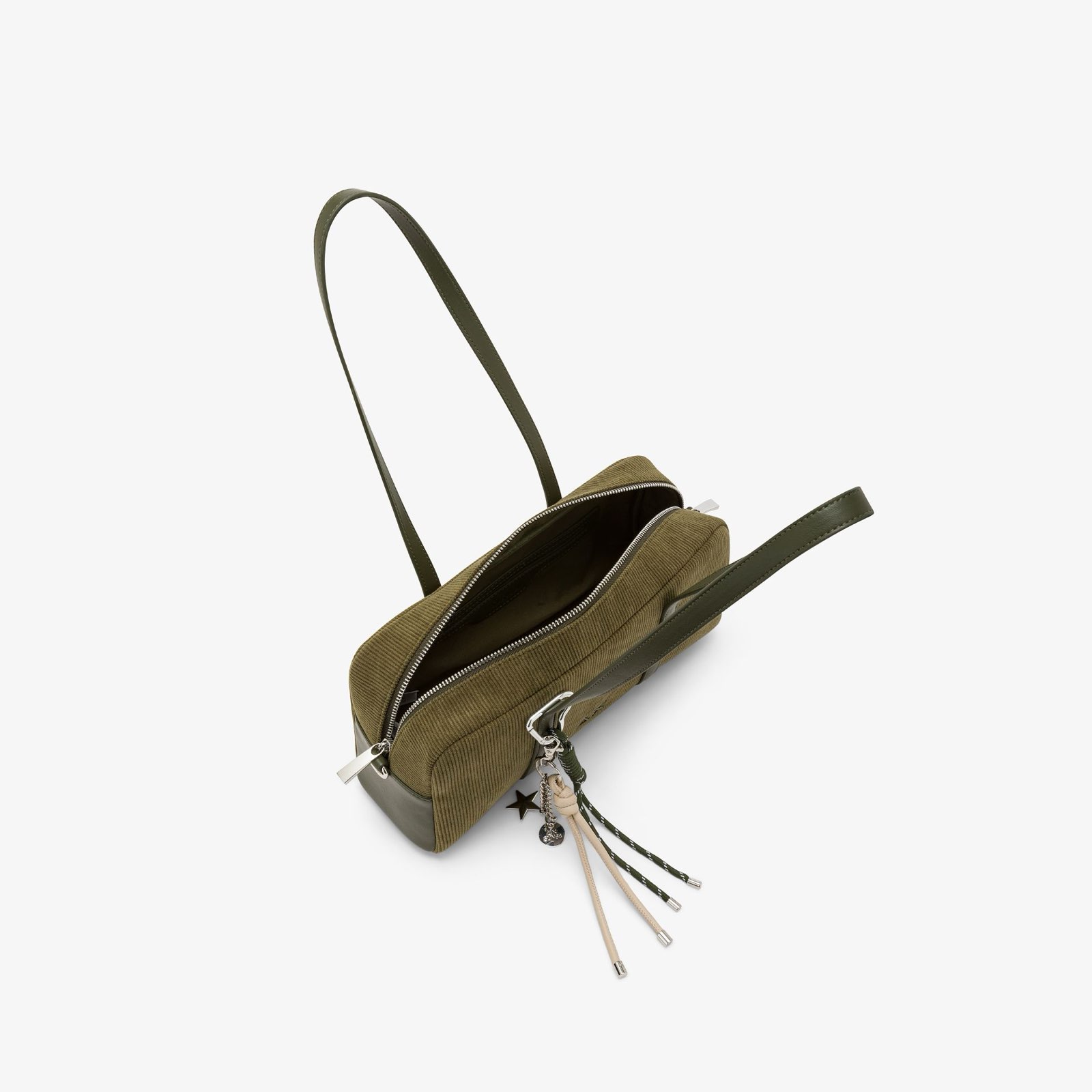 SUN 68 corduroy case bag Donna verde Foto 4