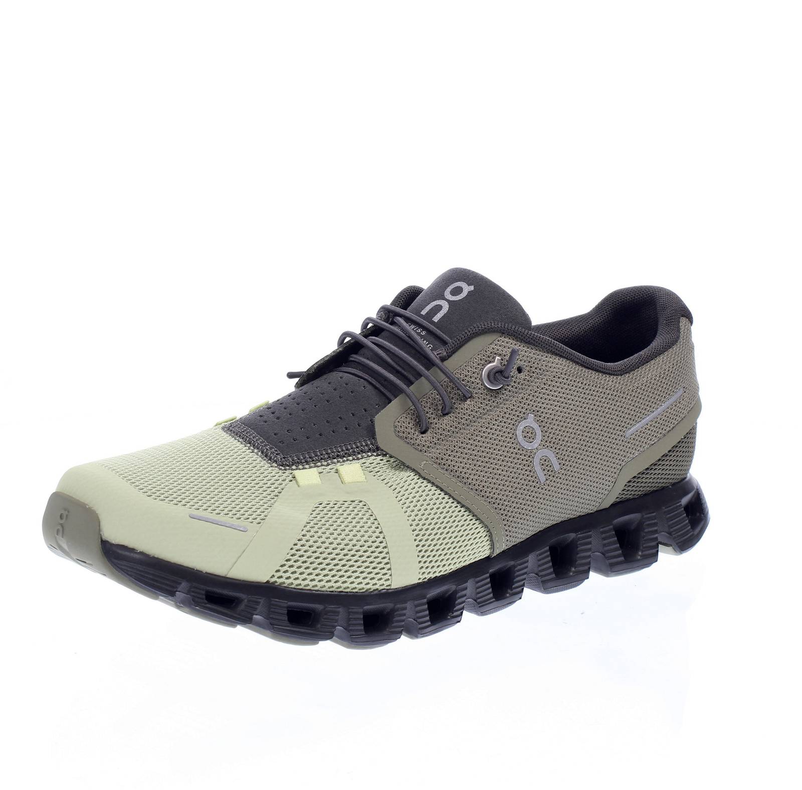 On Running Cloud 5 - Sneakers Sportive In Mesh Verde - Uomo Scarpe Sneakers